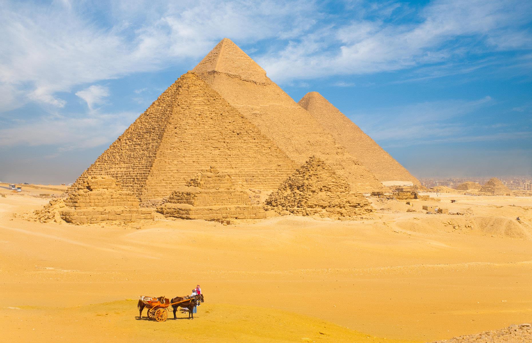 There are many, many other tombs around the pyramids