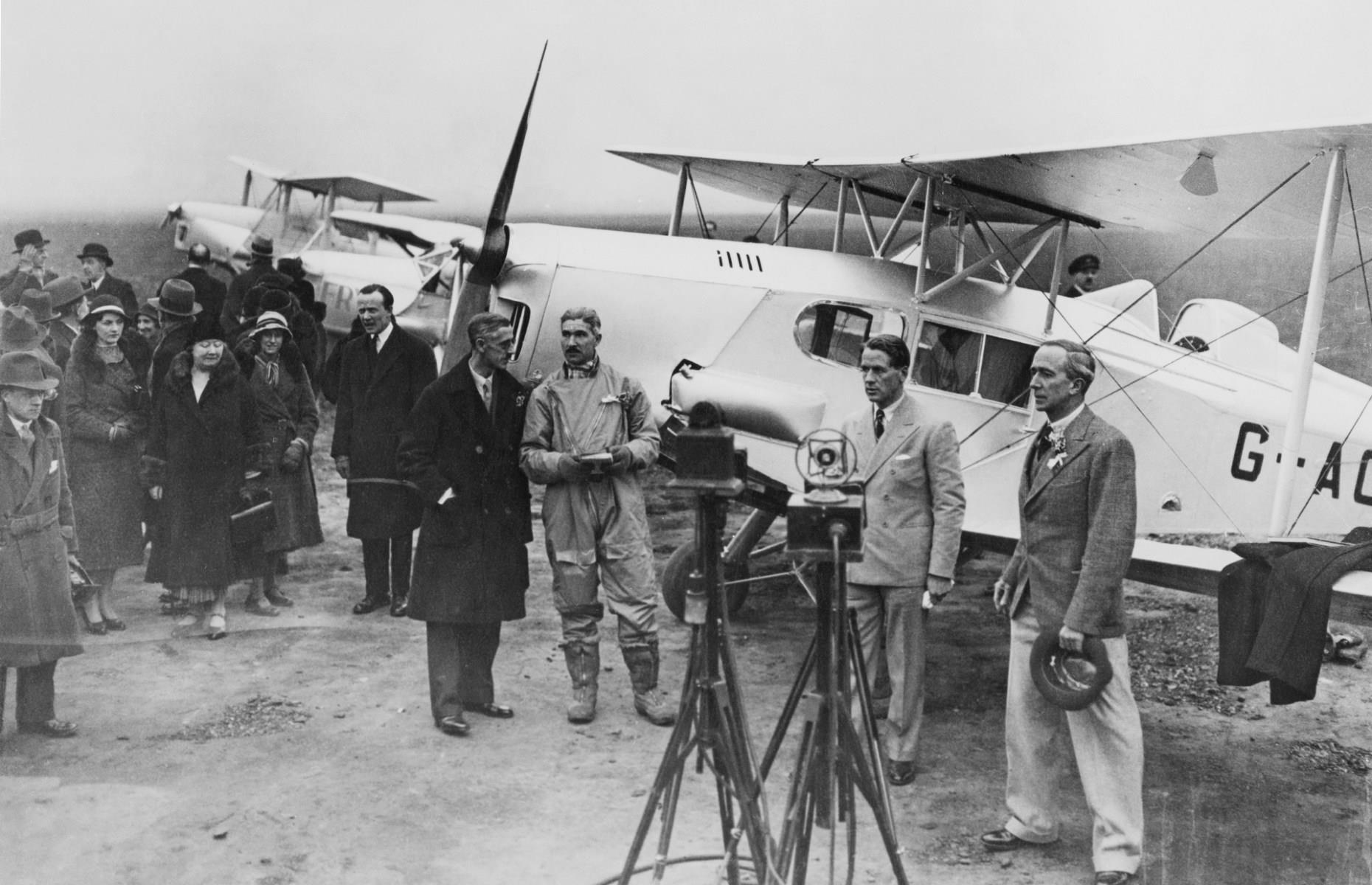 A historic flight