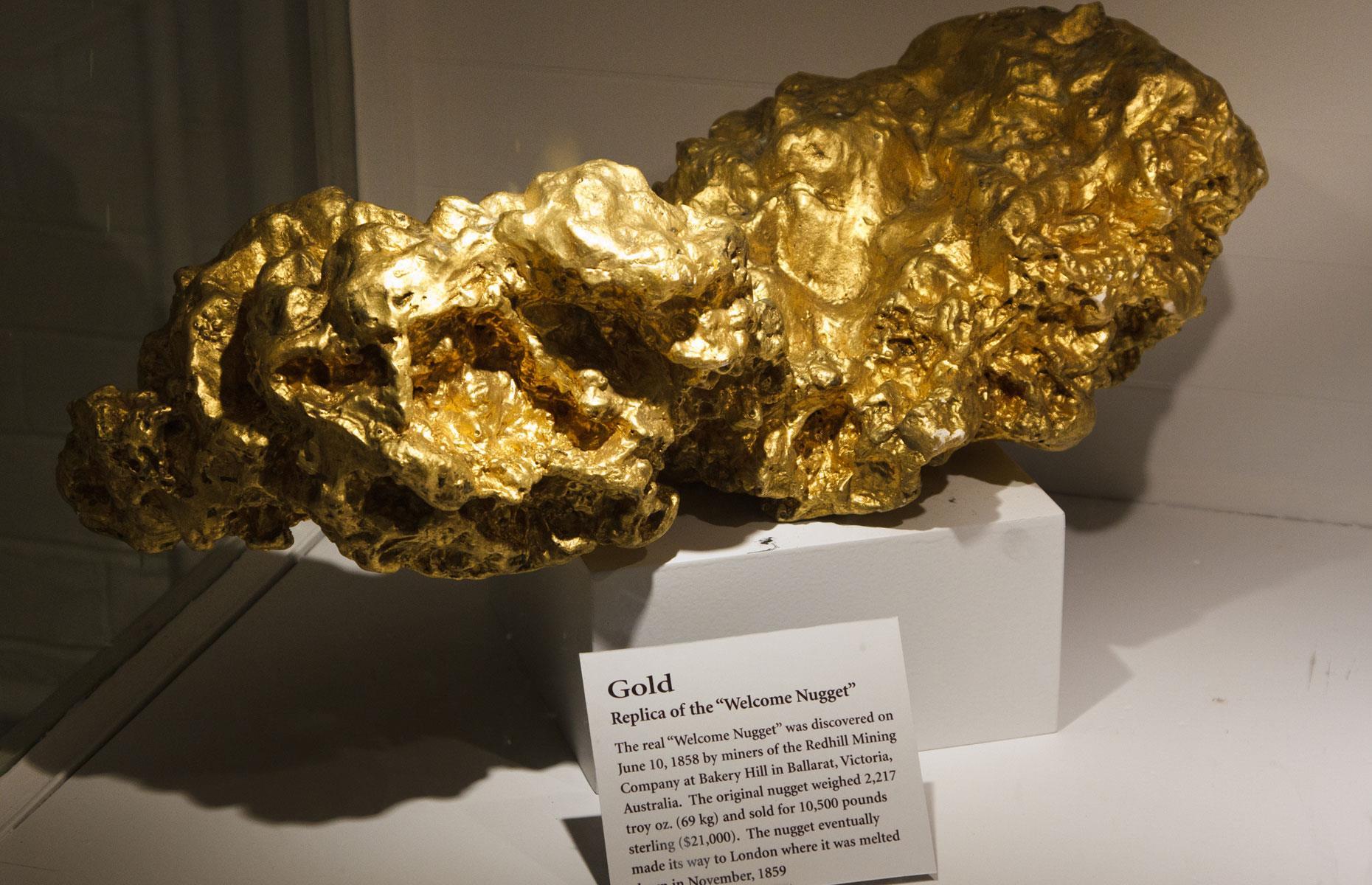 The largest pieces of the precious metal ever discovered