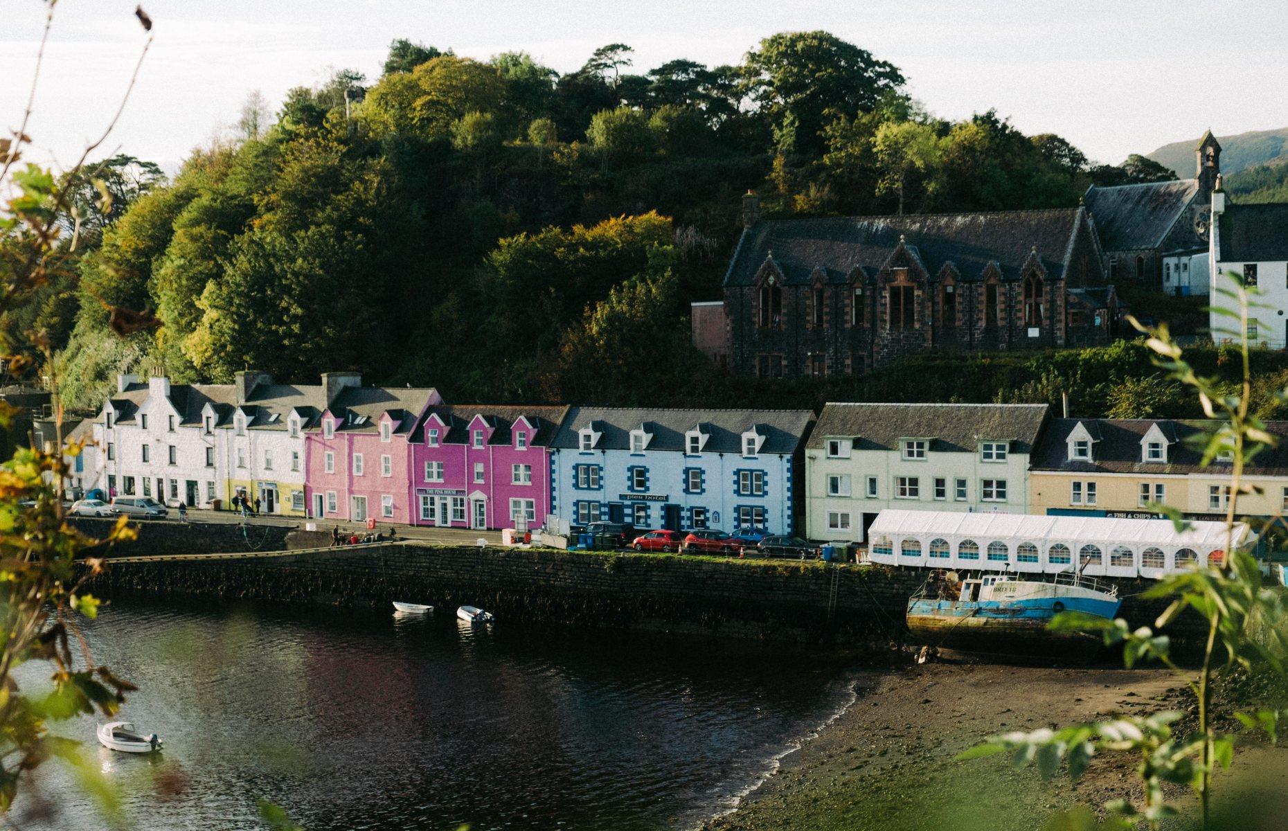 Portree, Scotland, UK