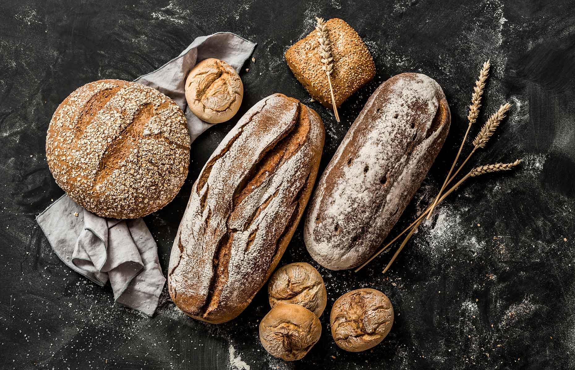 Why does bread dry out but biscuits go soft? 