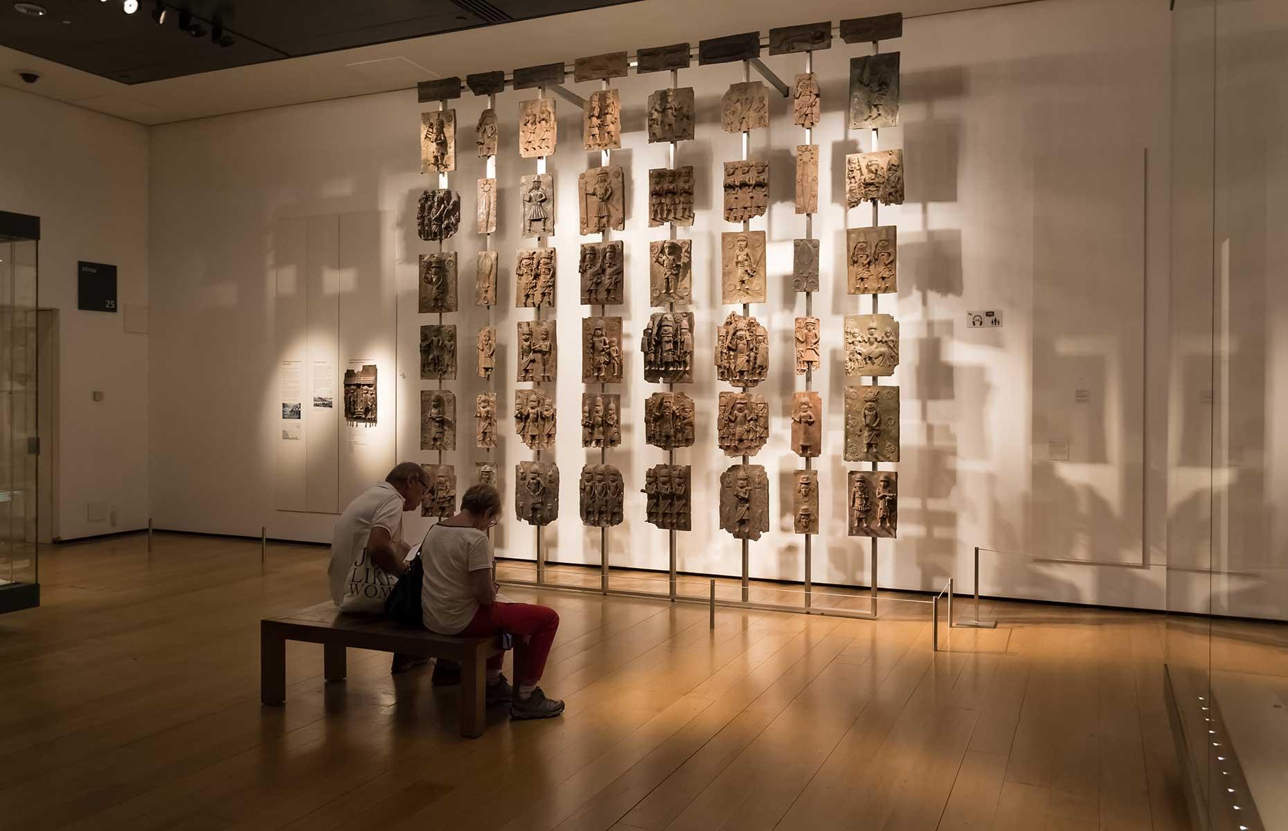 Benin Plaques, Europe and USA