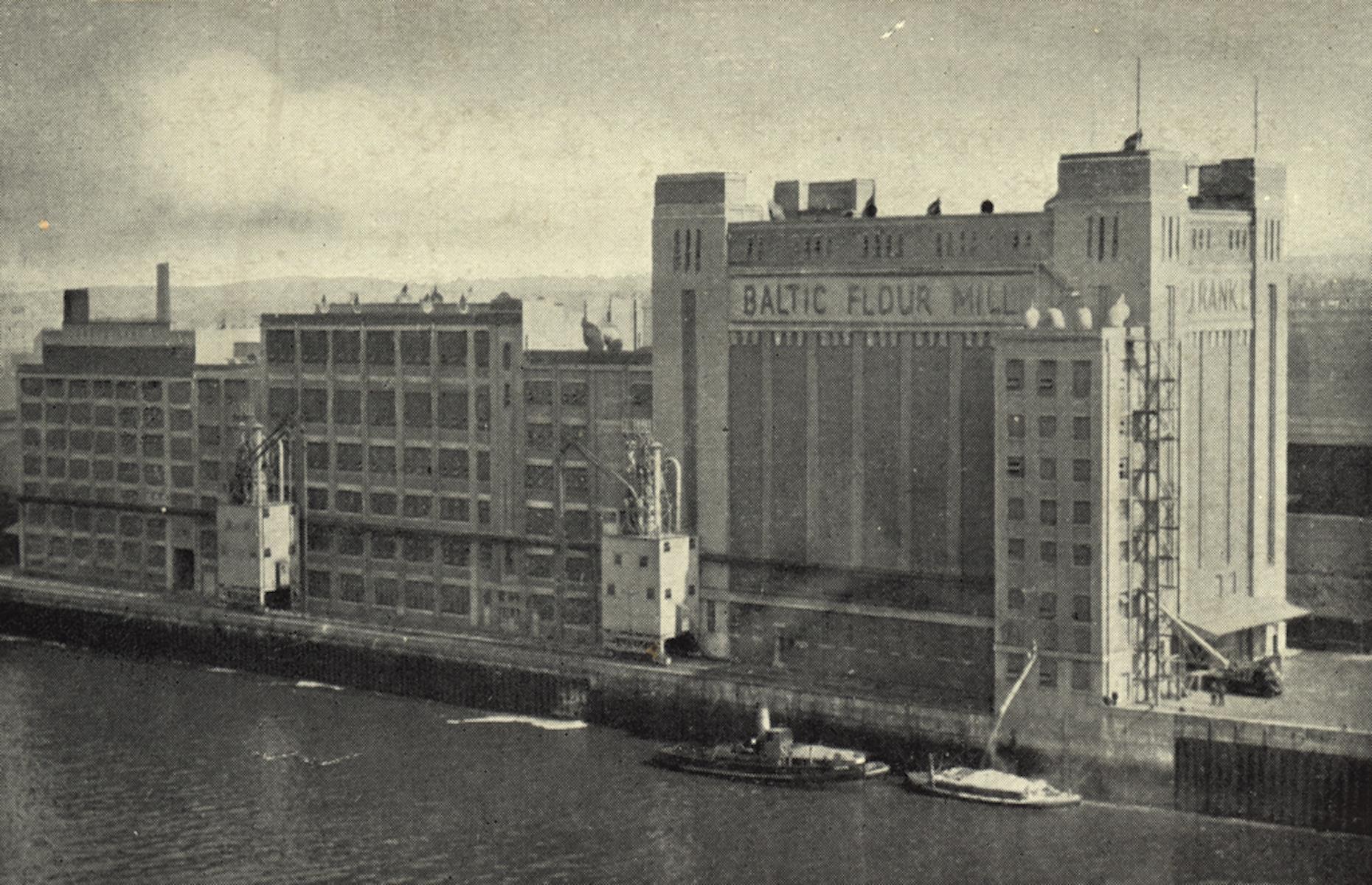 Then: Baltic Flour Mill, Gateshead, UK