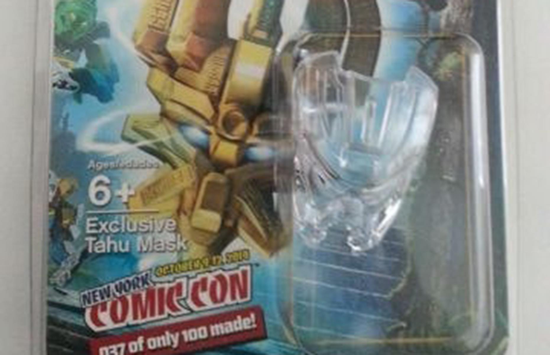 Máscara de Tahu Exclusiva del Evento VIP de la Comic Con de Nueva York 2014: $7.870 (unos 7.162 €)