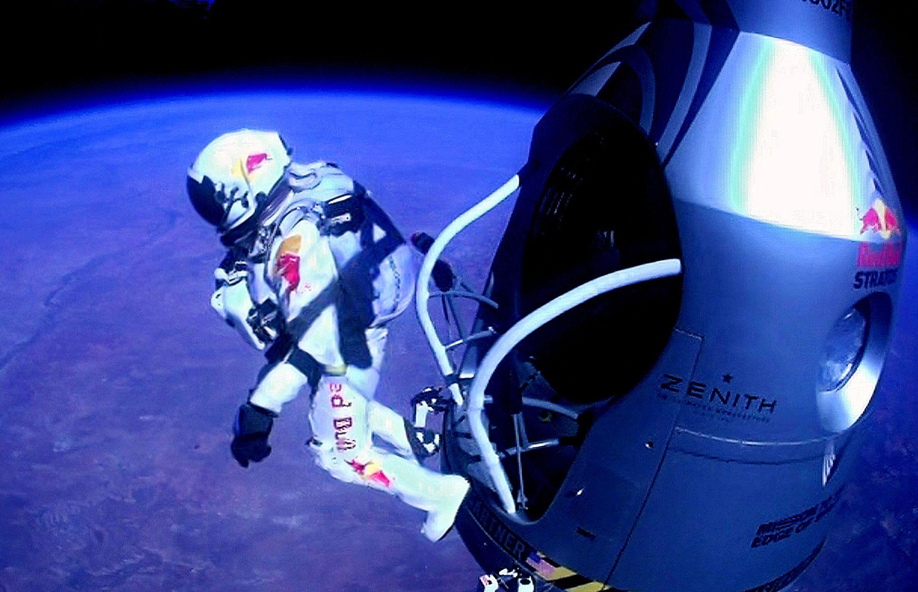 Red Bull pulls off the Stratos jump, its most daring and spectacular stunt ever