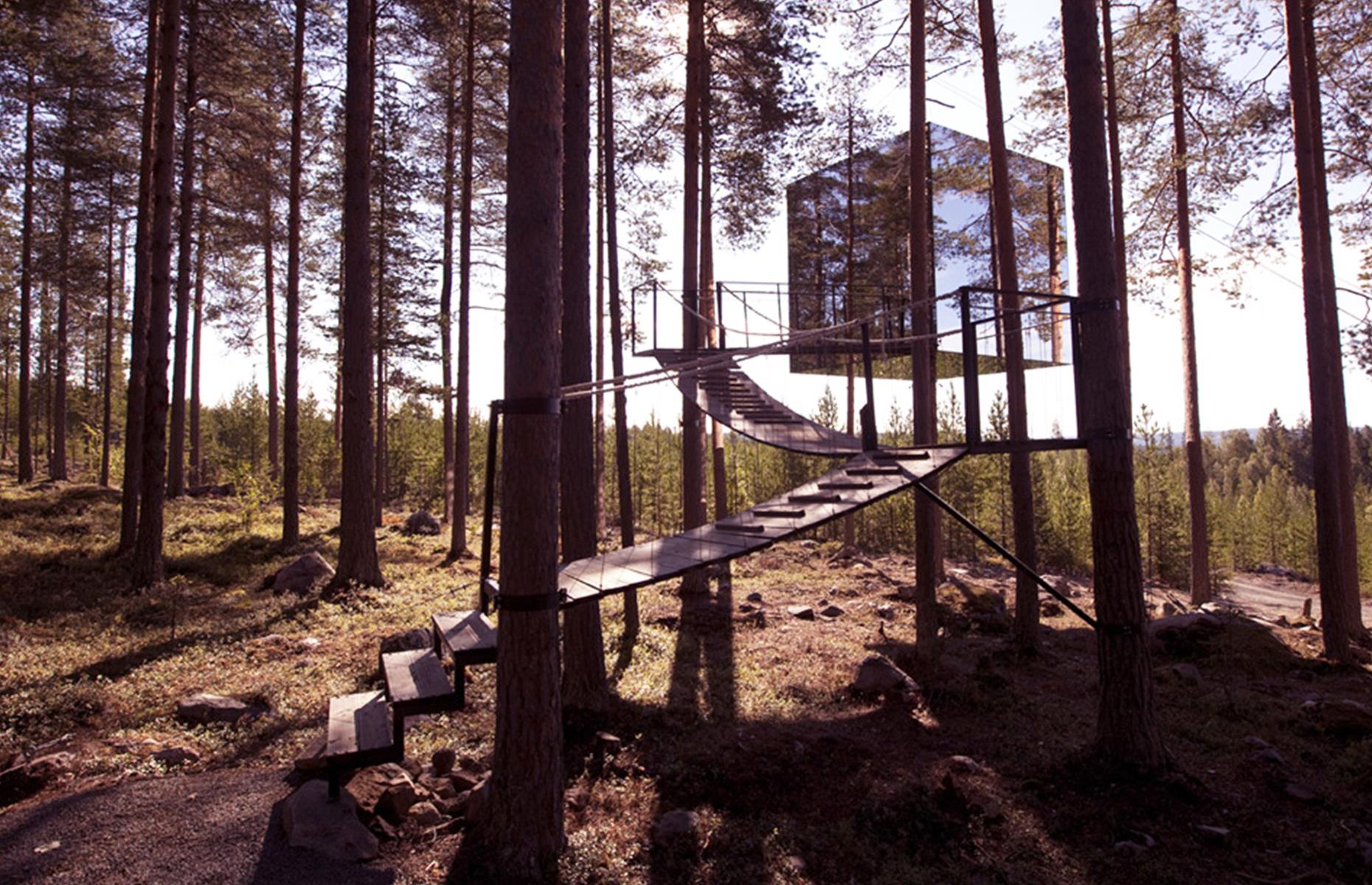 The Mirrorcube, Harads, Sweden
