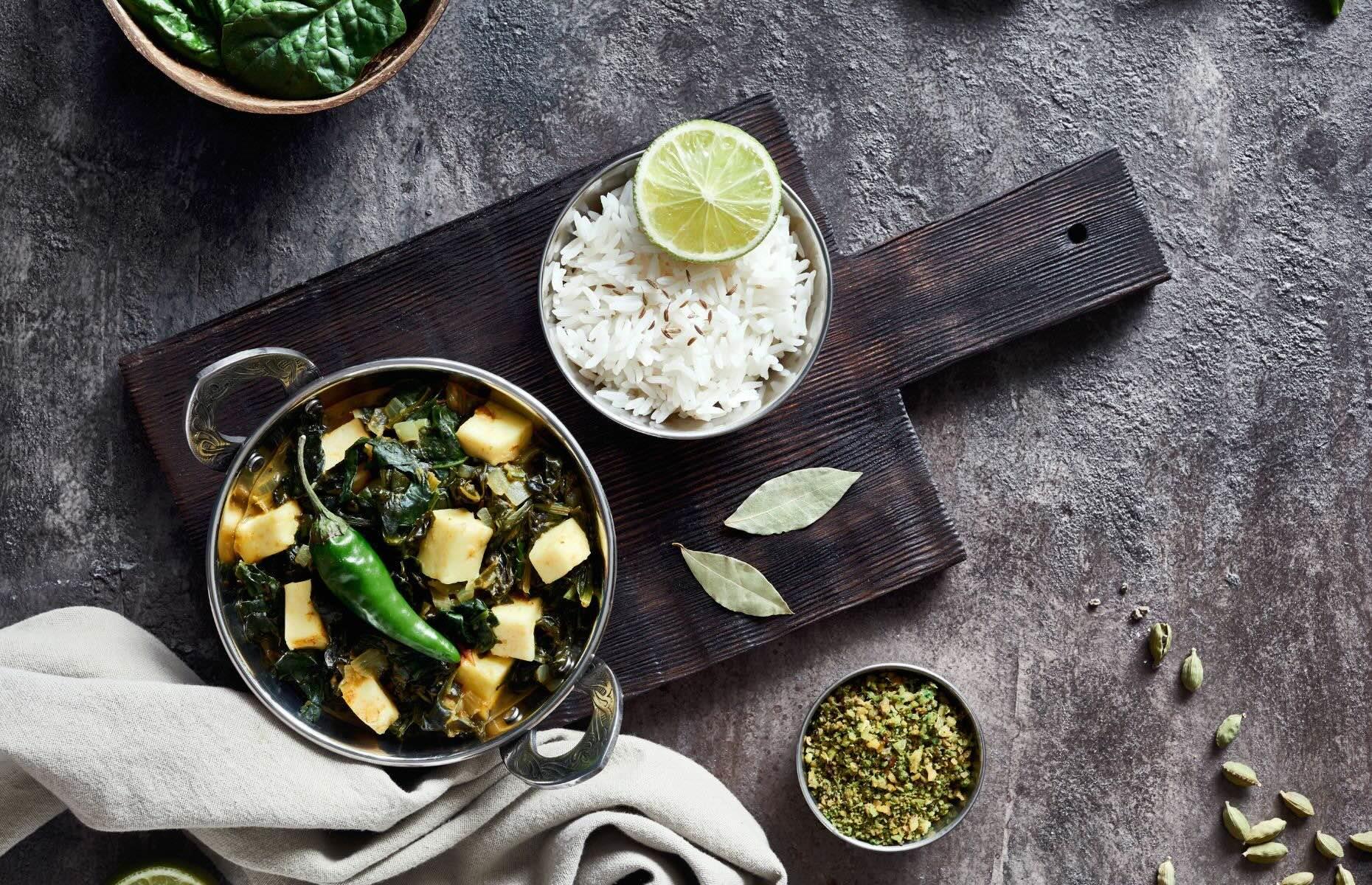 10. Schneller Spinat-Paneer