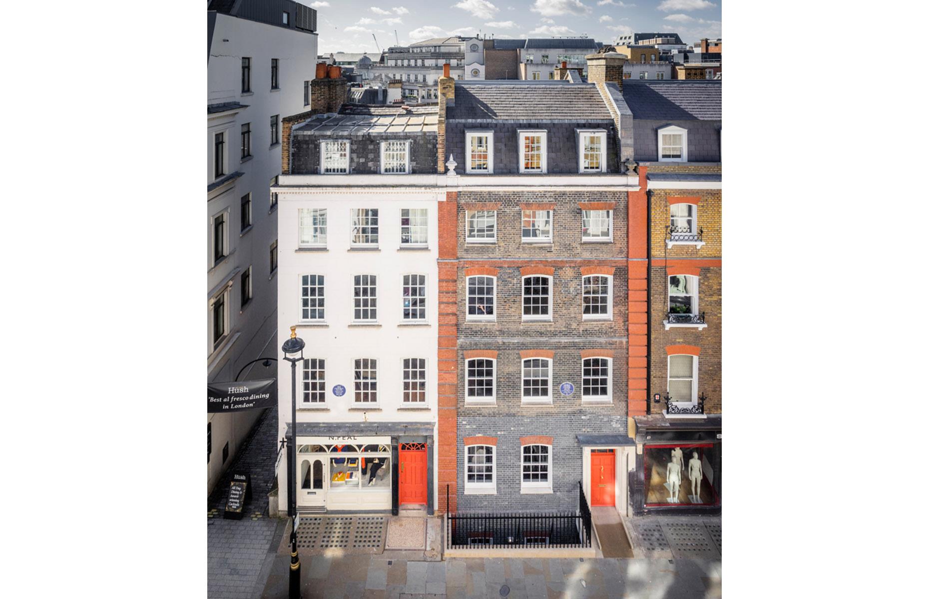 Jimi Hendrix’s (and Handel’s) Mayfair home, London, UK