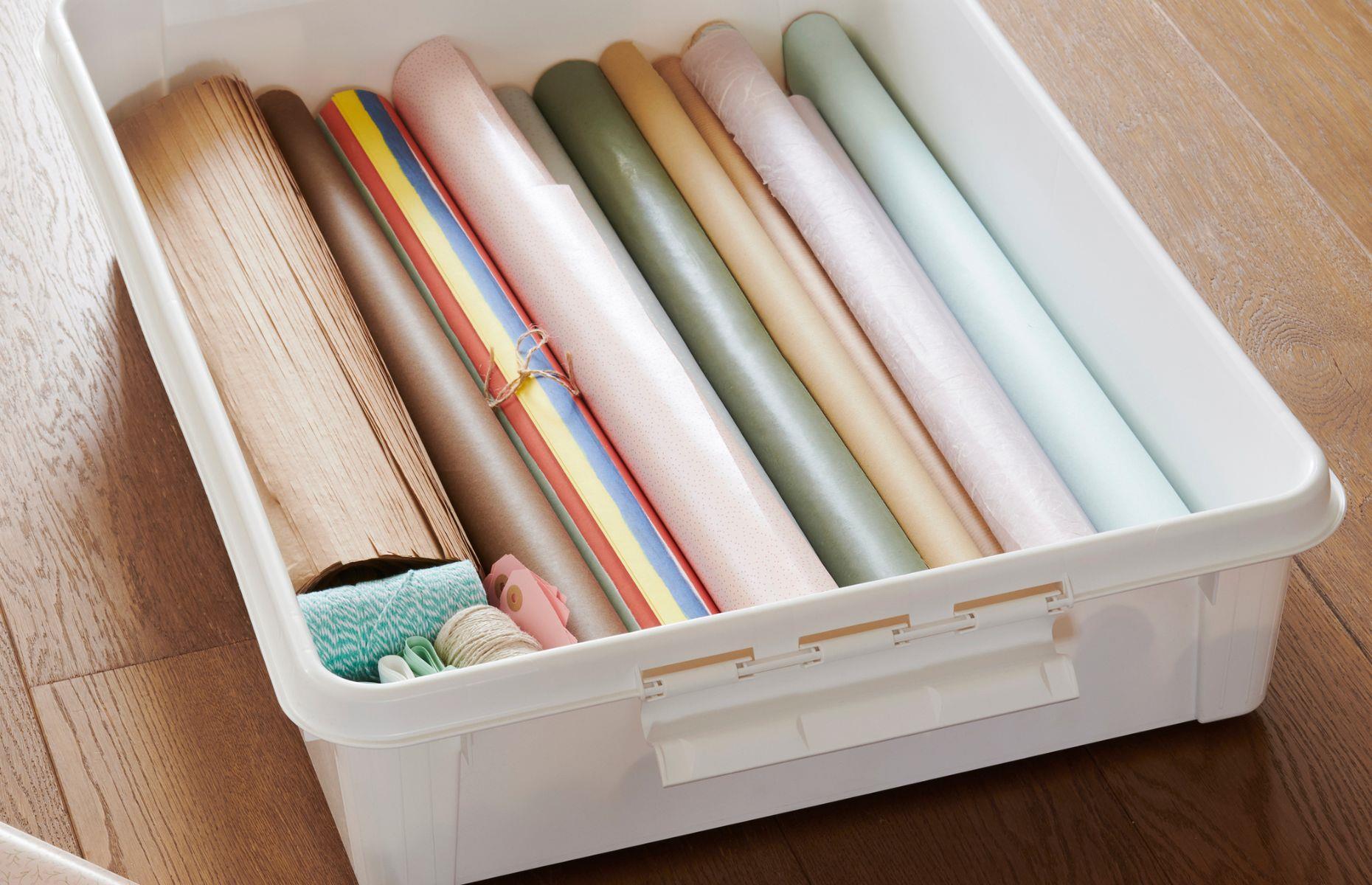 Create a wrapping station