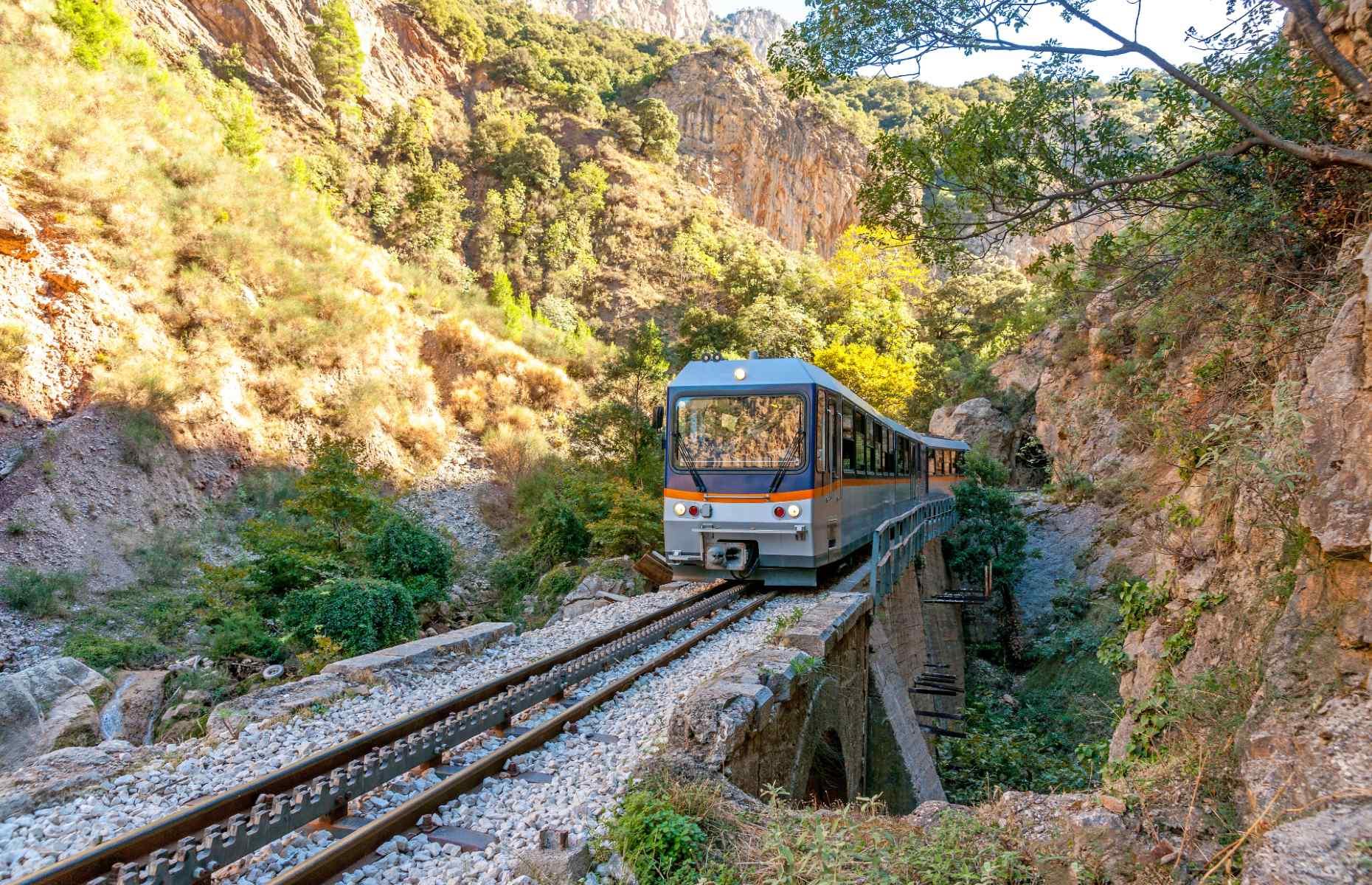 8. Odontotos Rack Railway, Greece