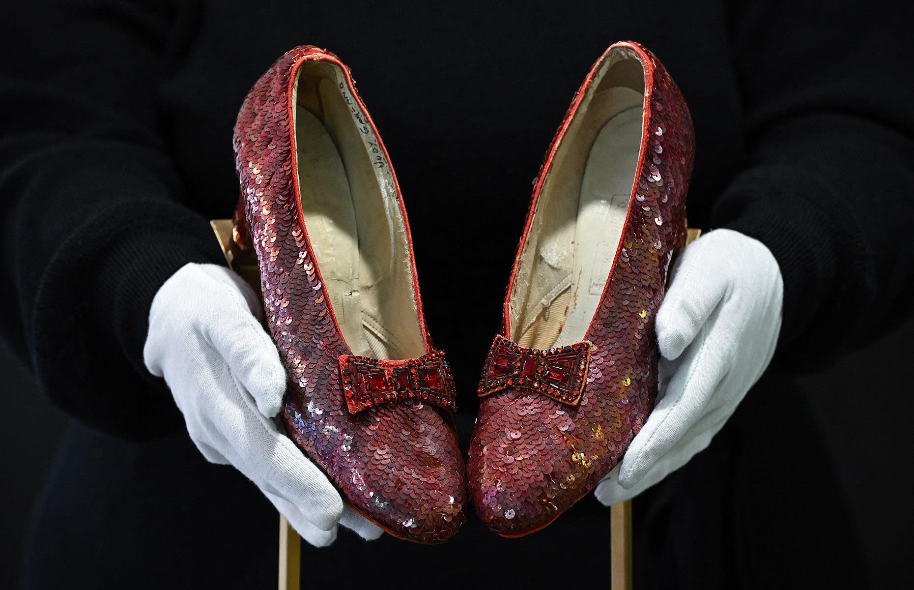 The Wizard of Oz (1939) ruby slippers: $28 million (£22m)
