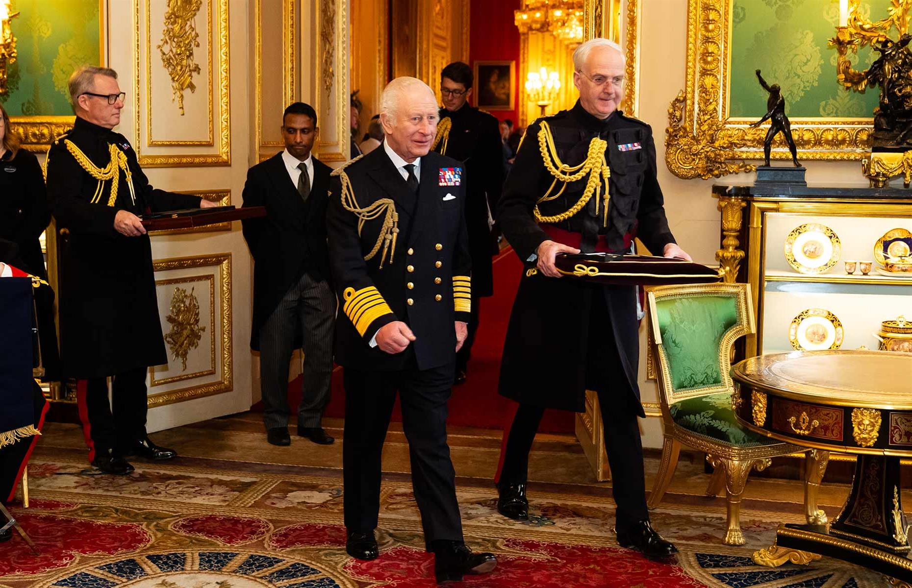King Charles III at Windsor