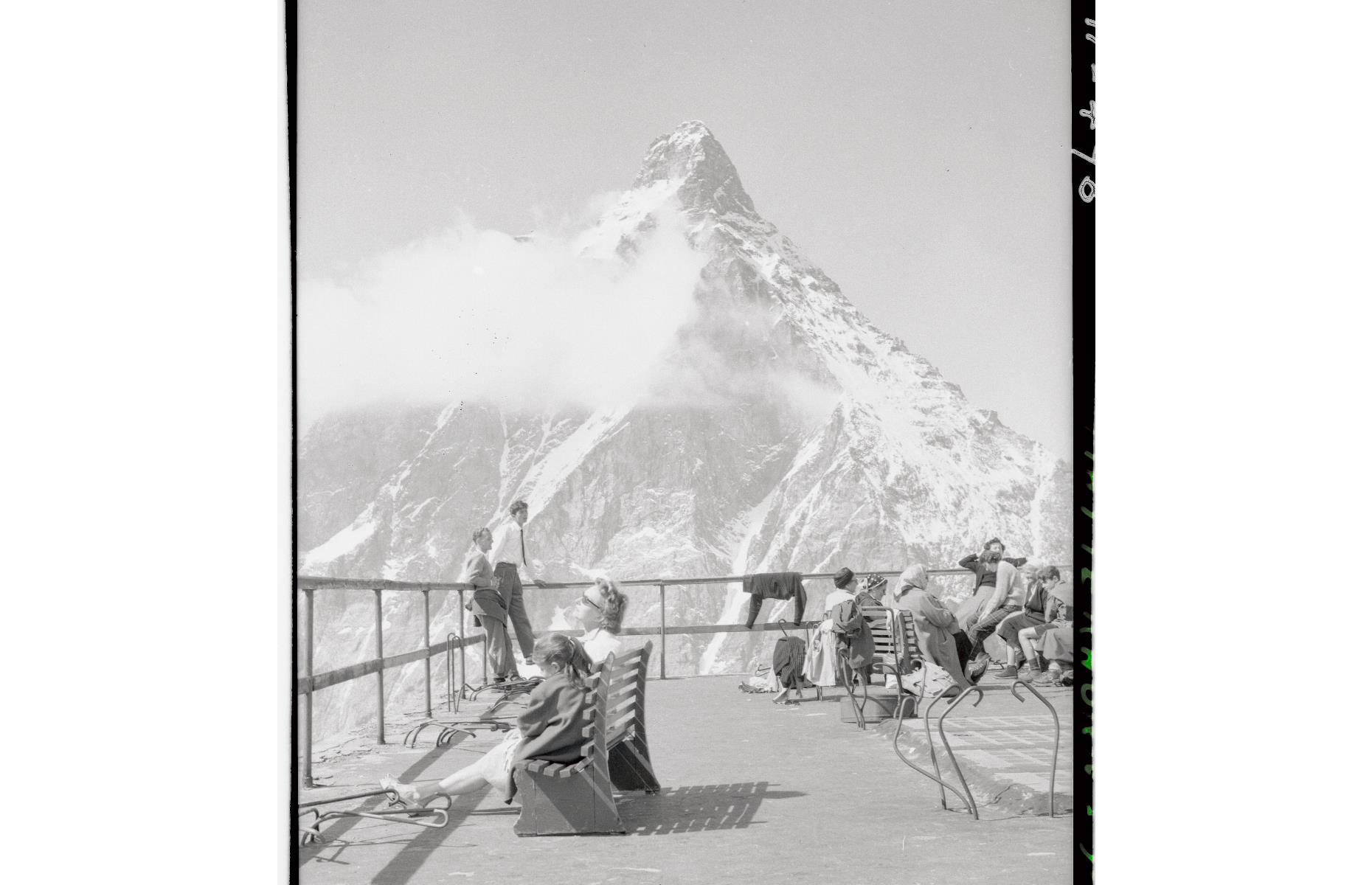 Matterhorn, Swiss Alps (1950s)
