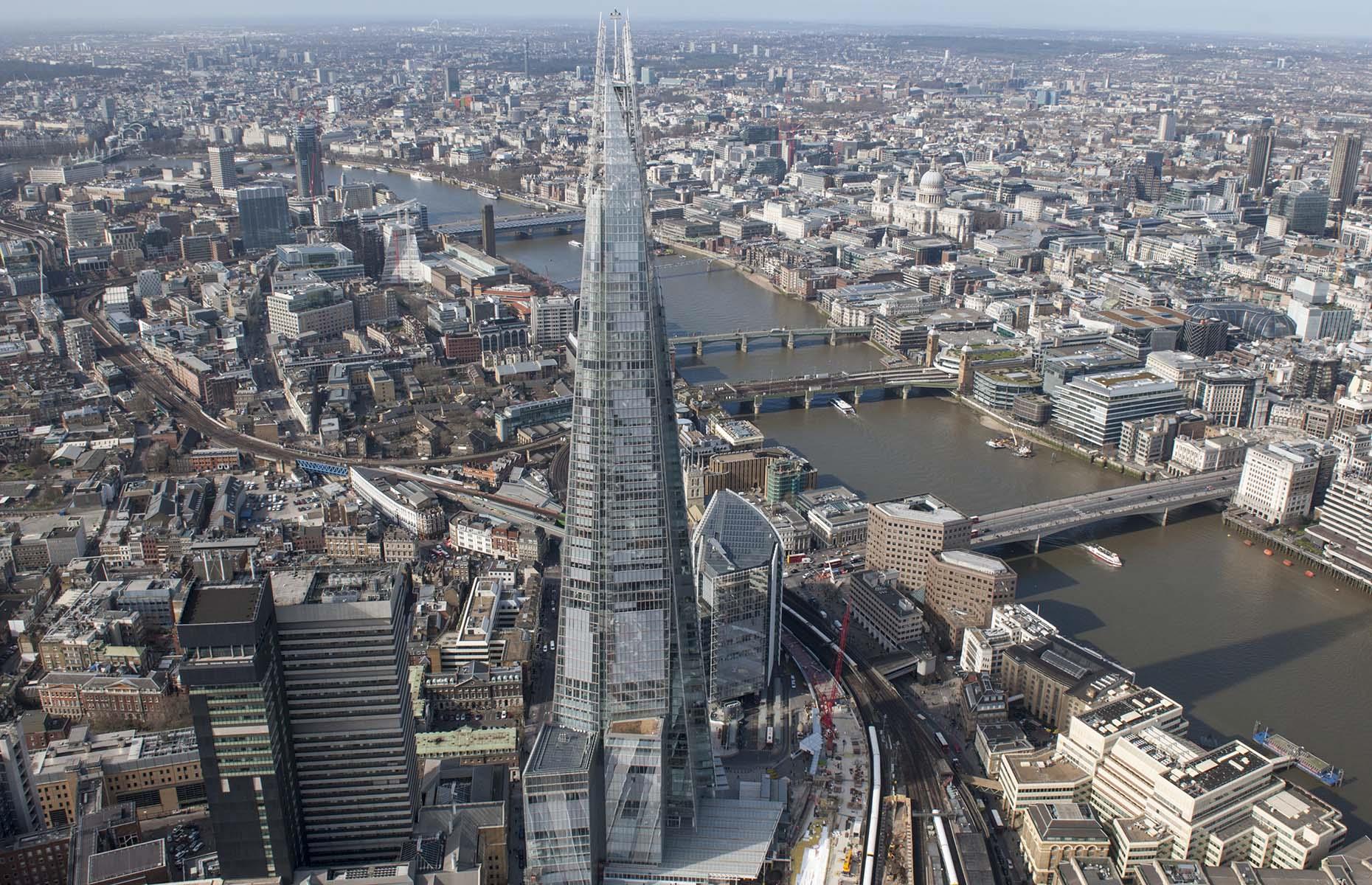 11th. The Shard, London: $2.96 billion (£2.27bn)