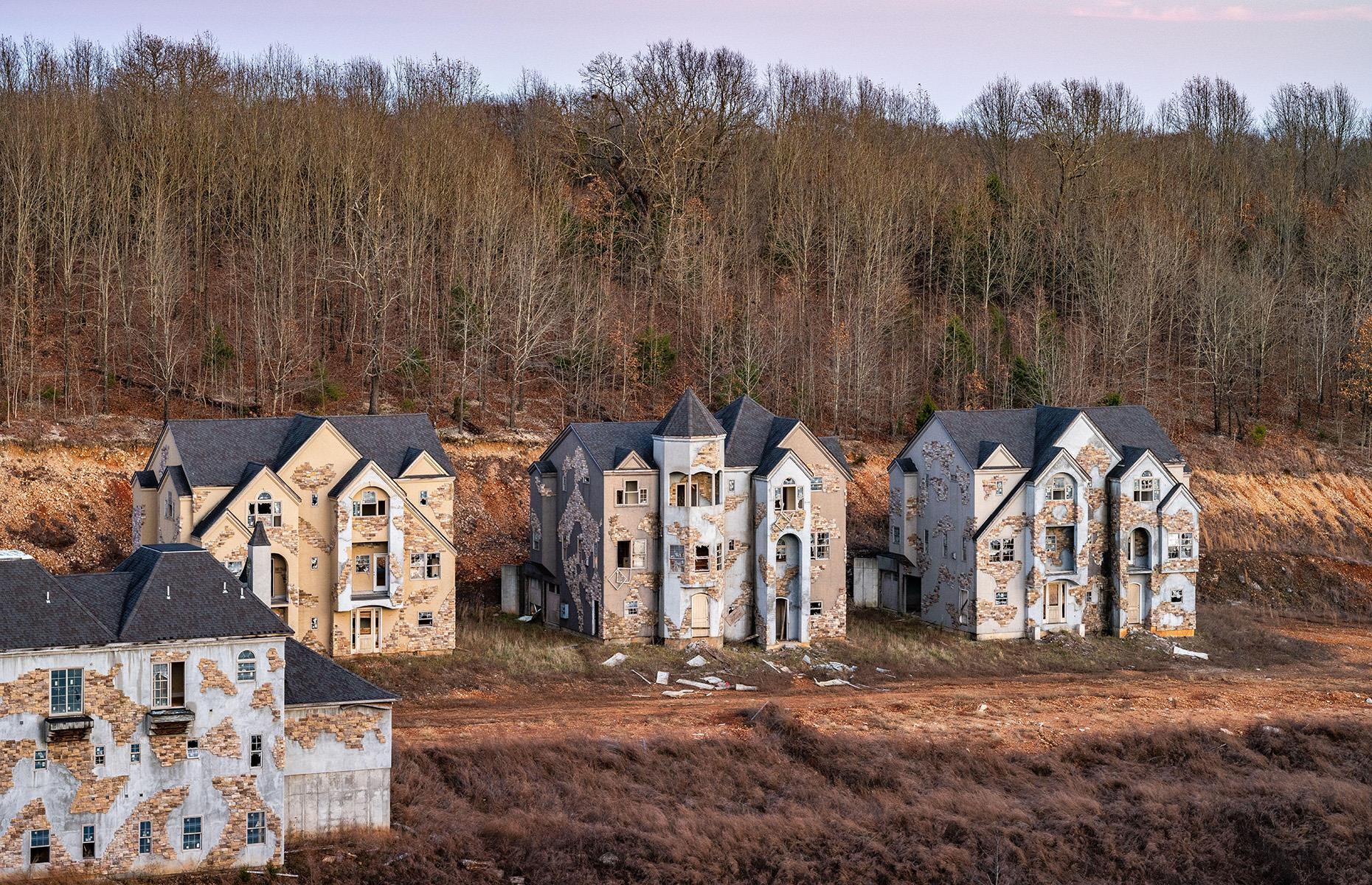 Abandoned settlements frozen in time
