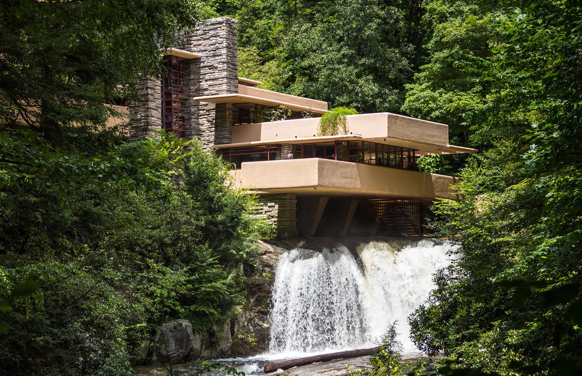 Fallingwater by Frank Lloyd Wright 