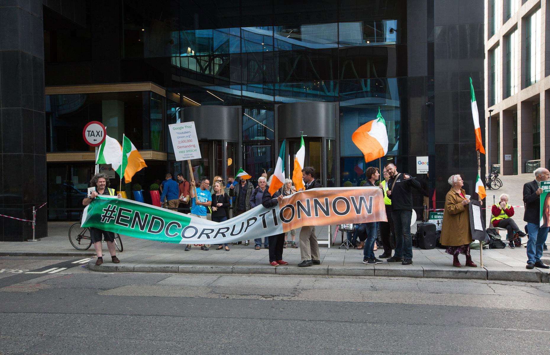 Joint 10th least corrupt – Ireland, CPI score: 77