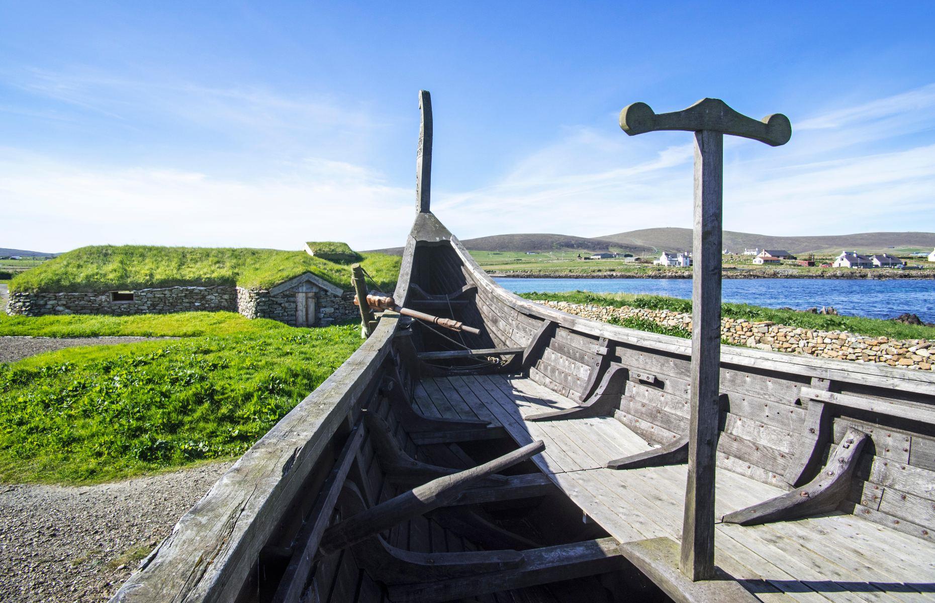 The Skidbladner, Shetland, Scotland