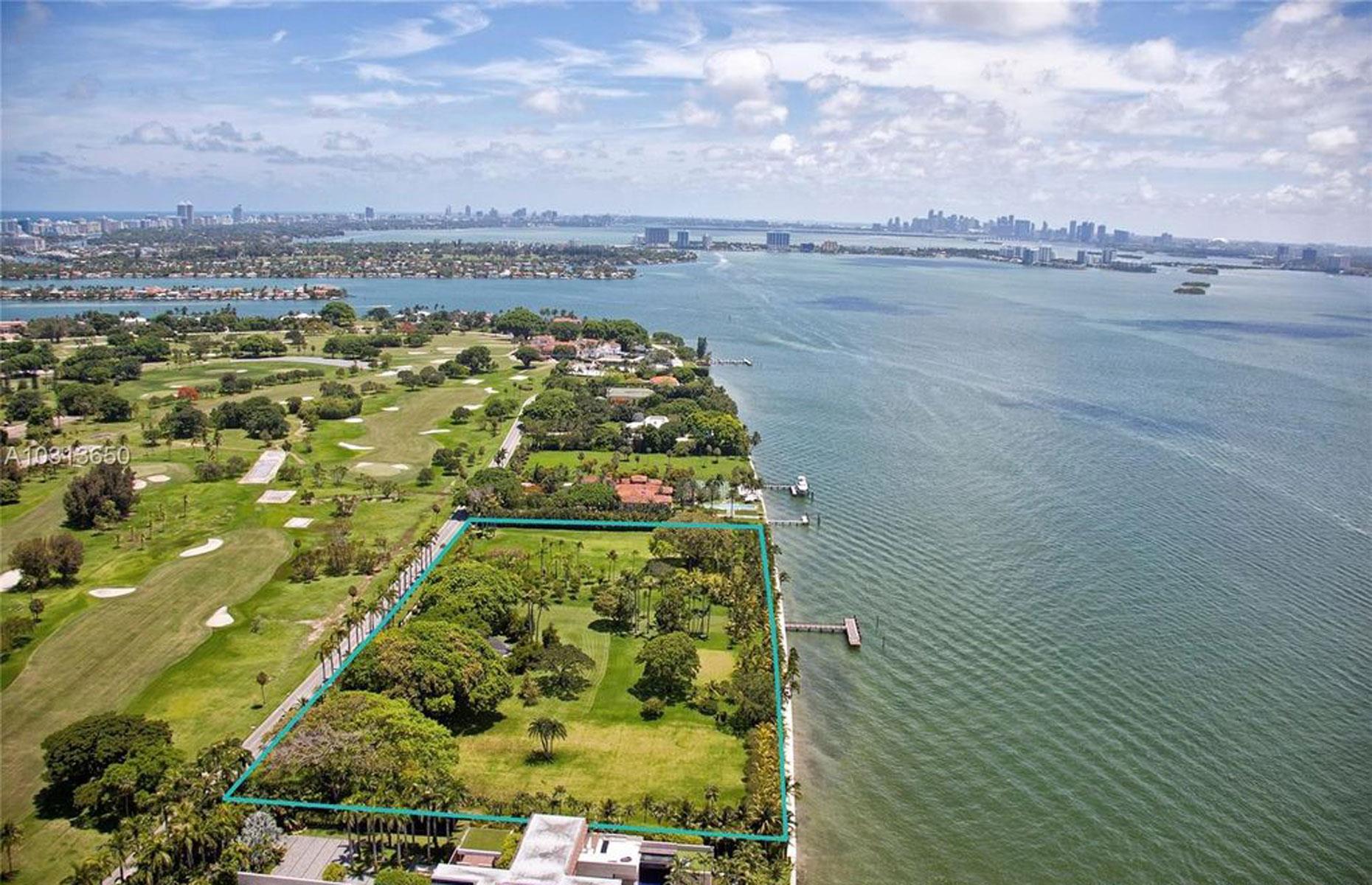 Julio Iglesias' Miami island compound 