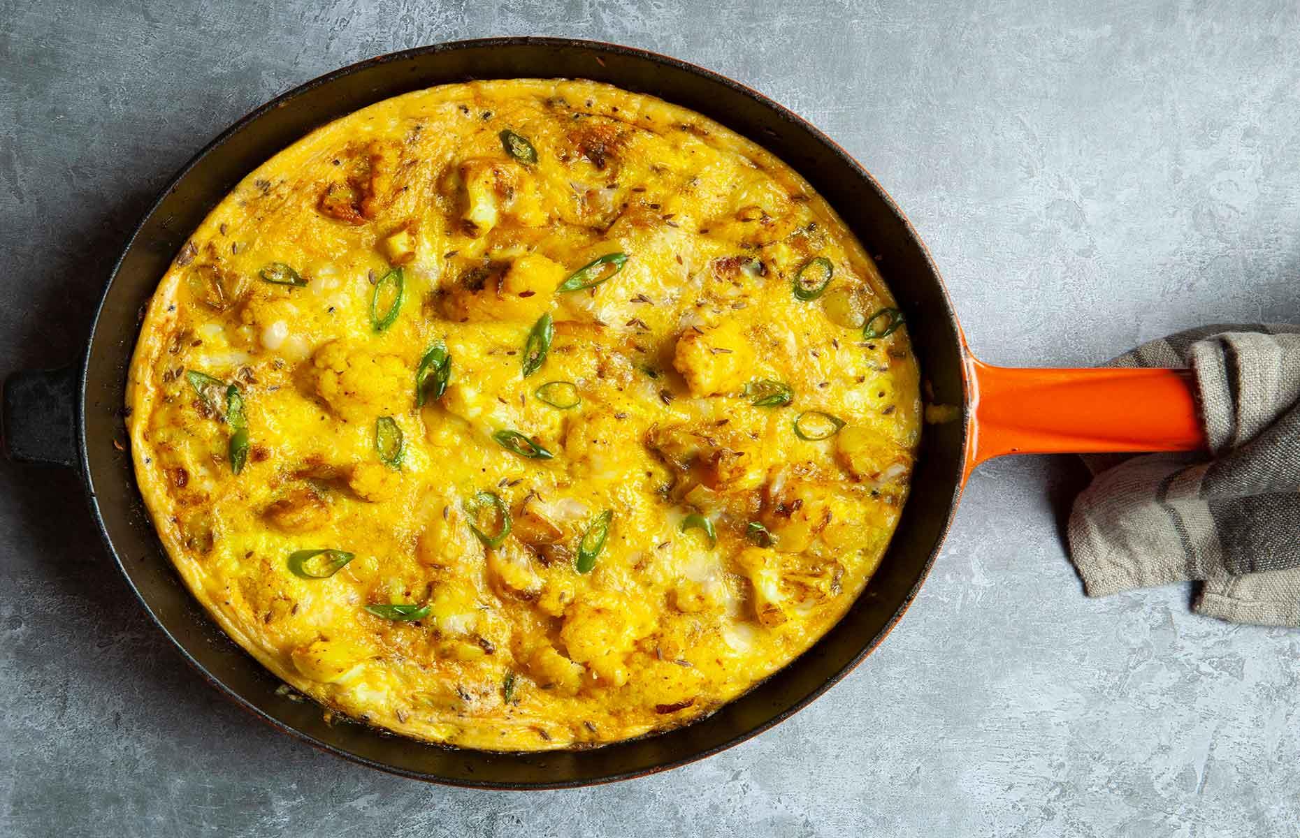 Masala frittata