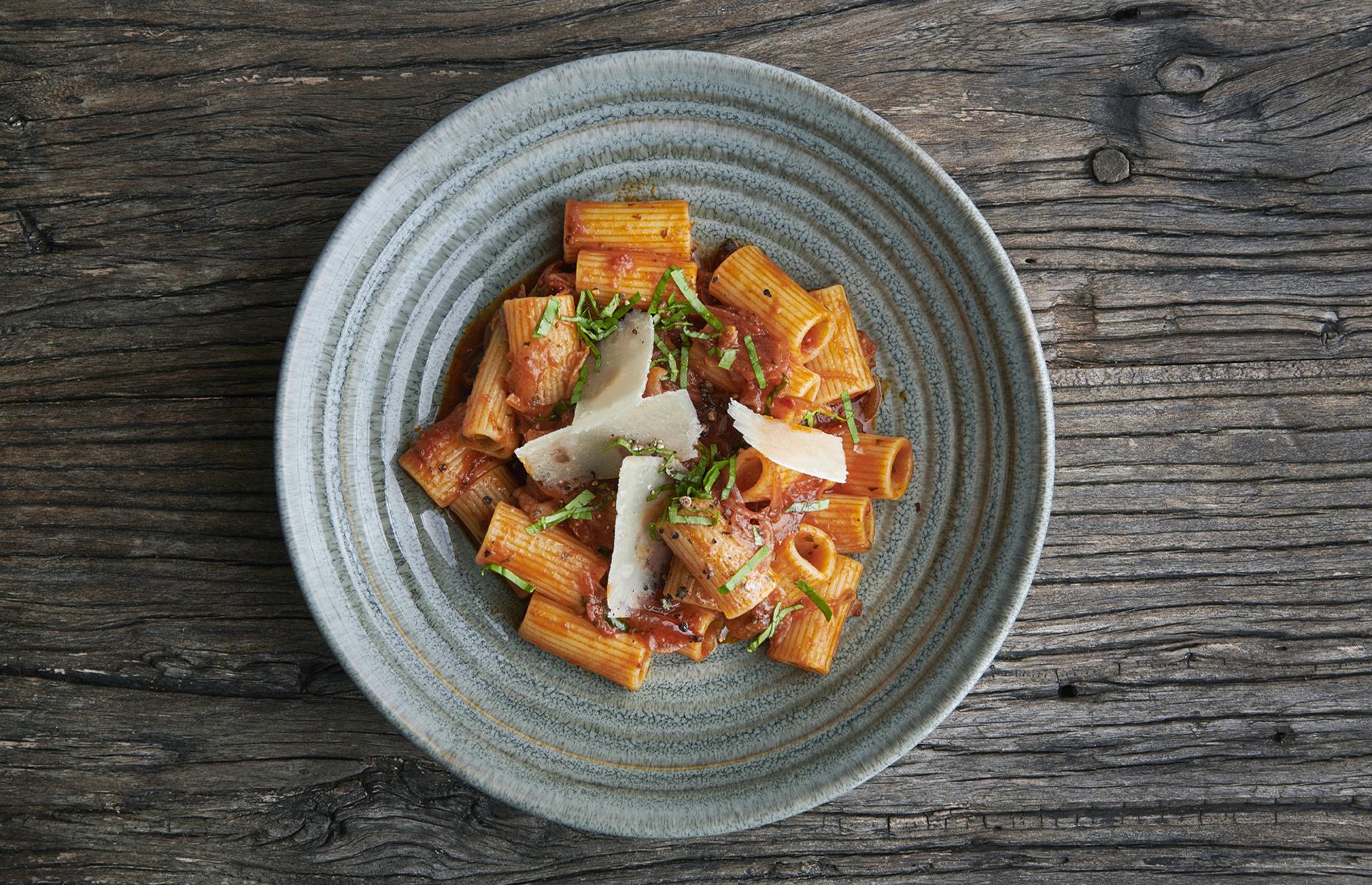 30. Pasta amatriciana