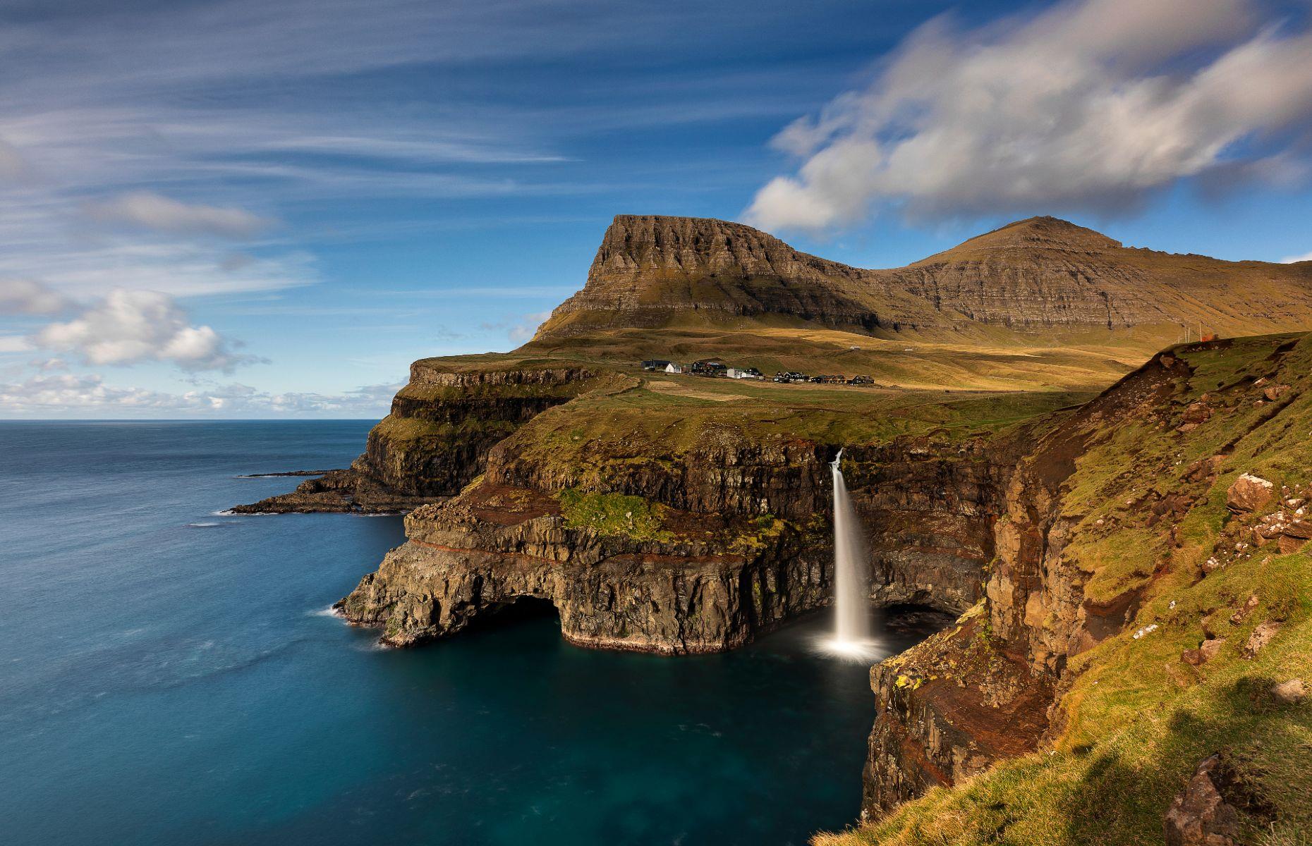 Mulafossur, Faroe Islands, Denmark