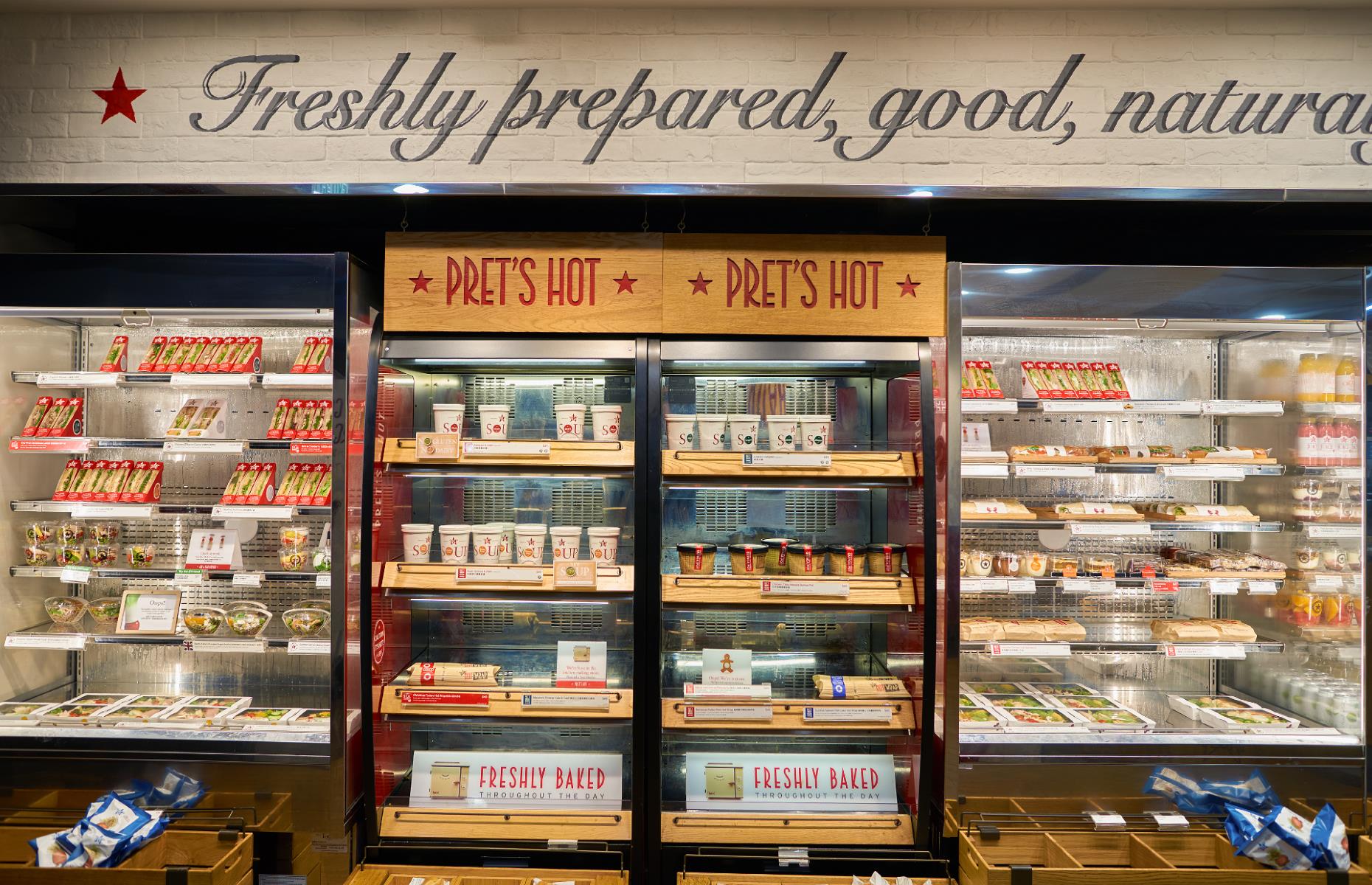 Pret A Manger is moving into Tesco stores