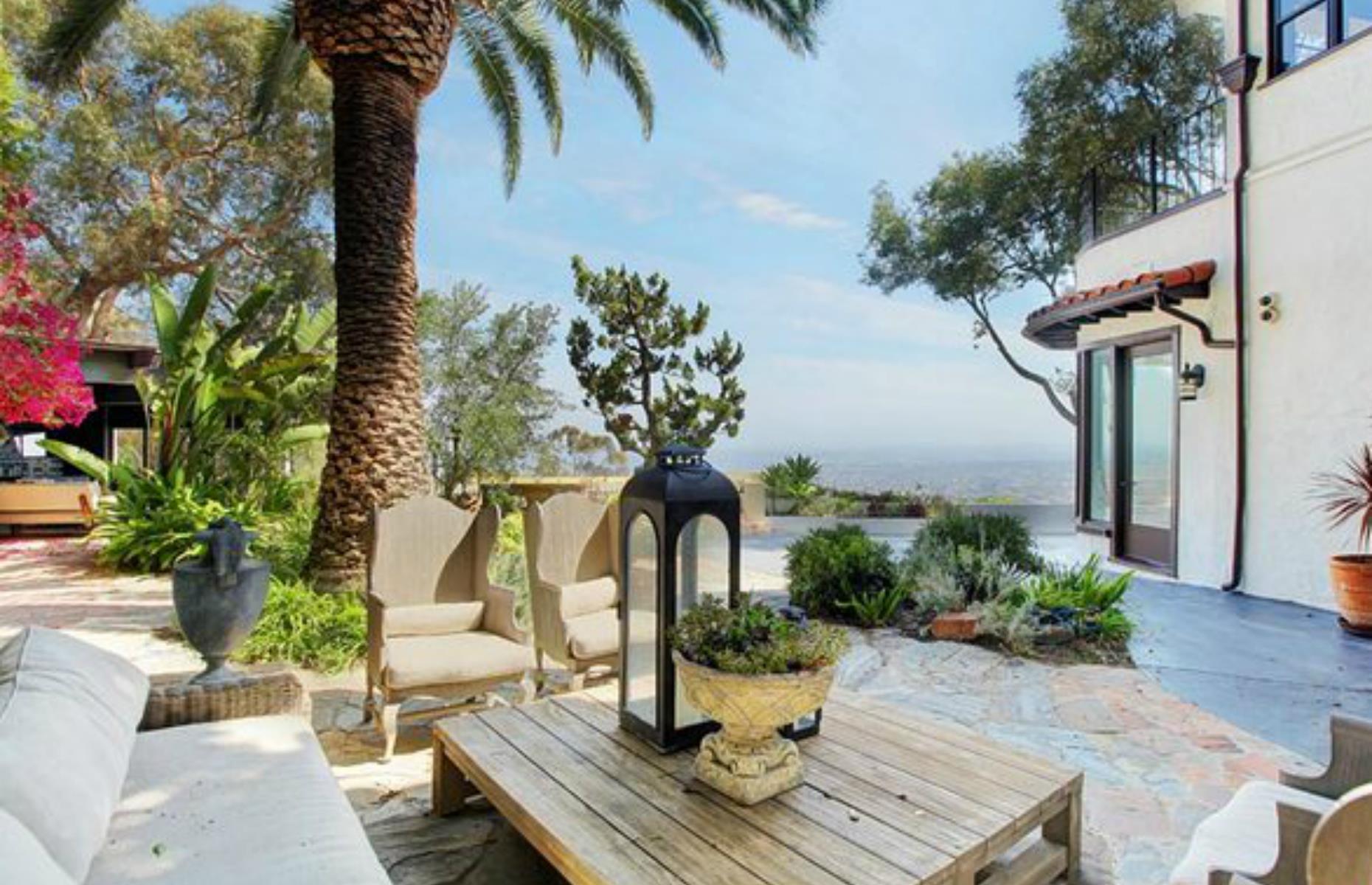 El refugio de Ginger Rogers y Lew Ayres en Hollywood Hills