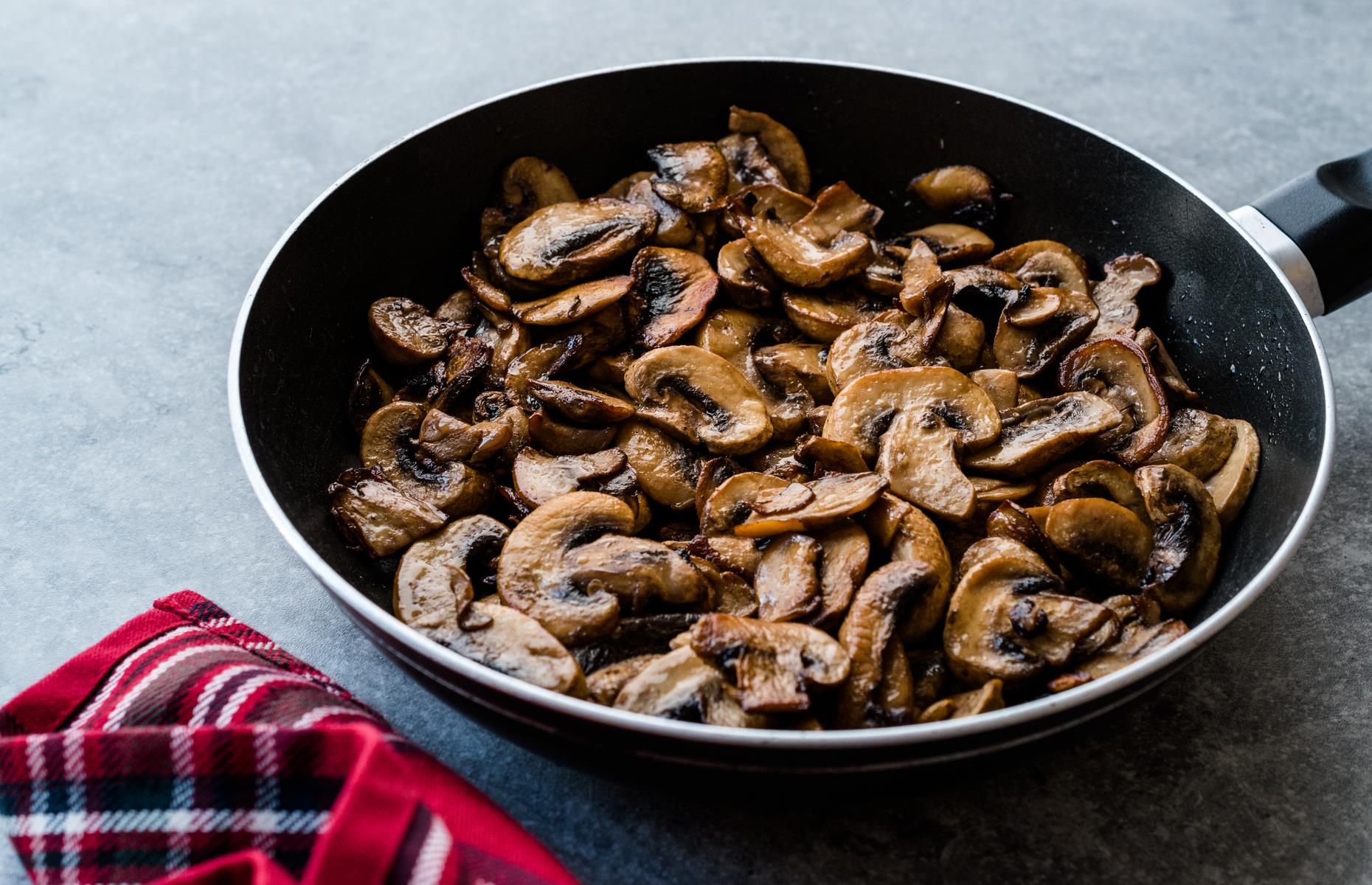 18. Cooking mushrooms is easy