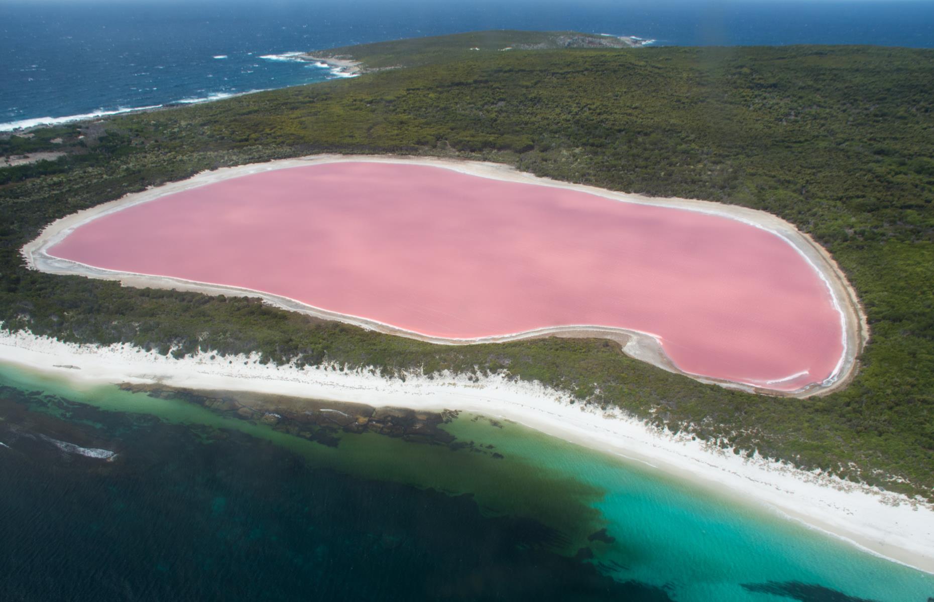 Lake Hillier, Middle Island, Western Australia, Australia
