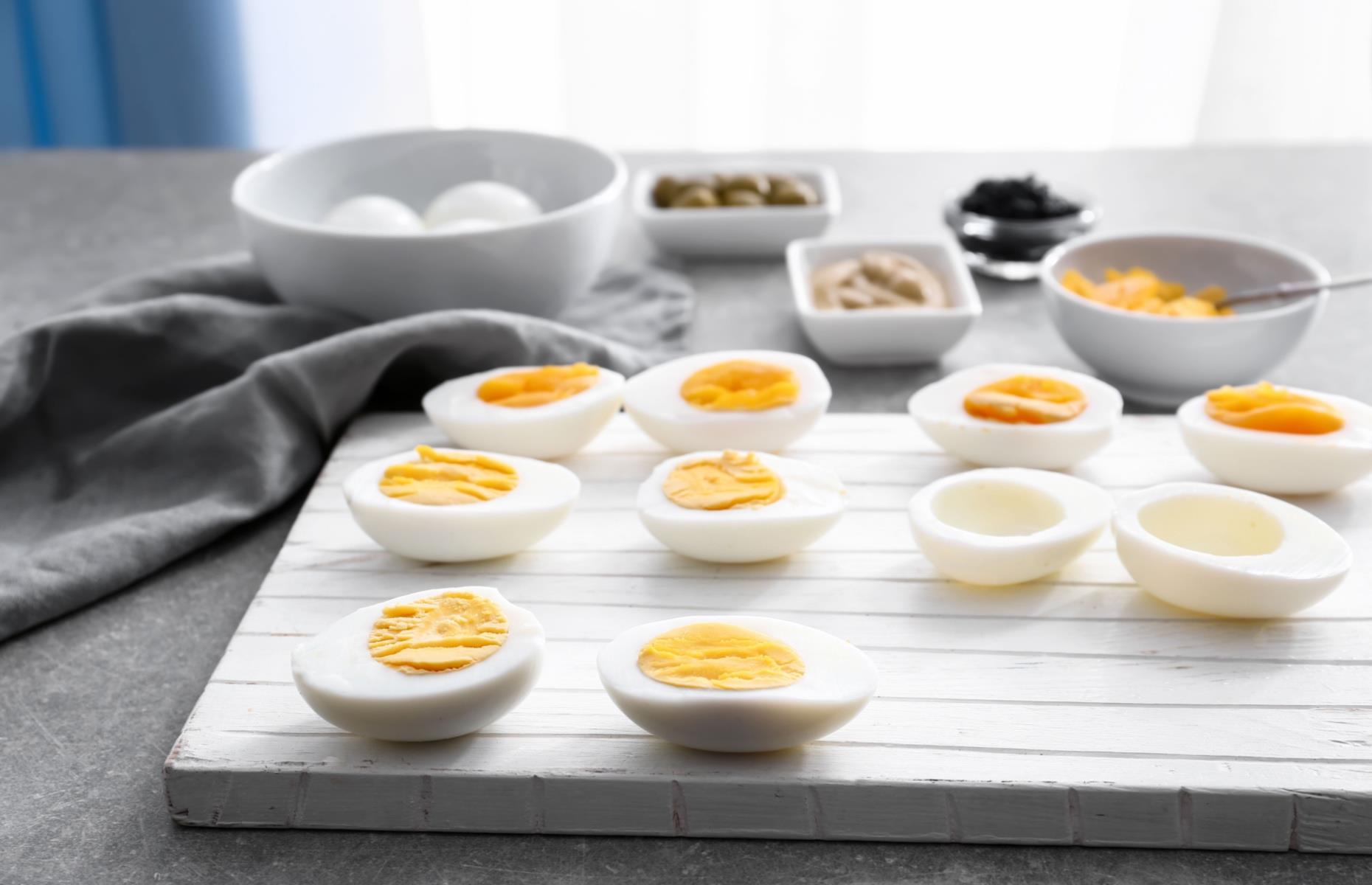 30. Devilled eggs