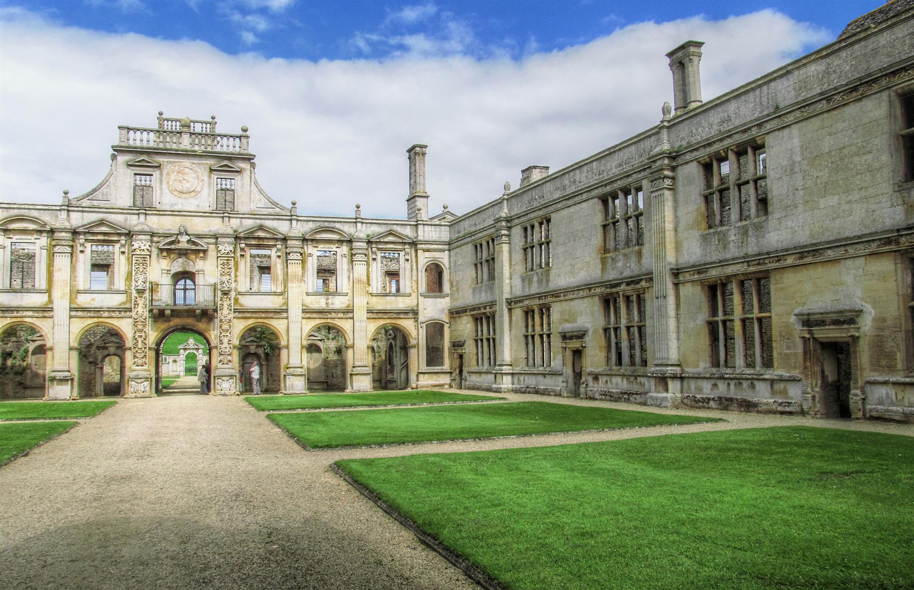 Kirby Hall, England, Großbritannien