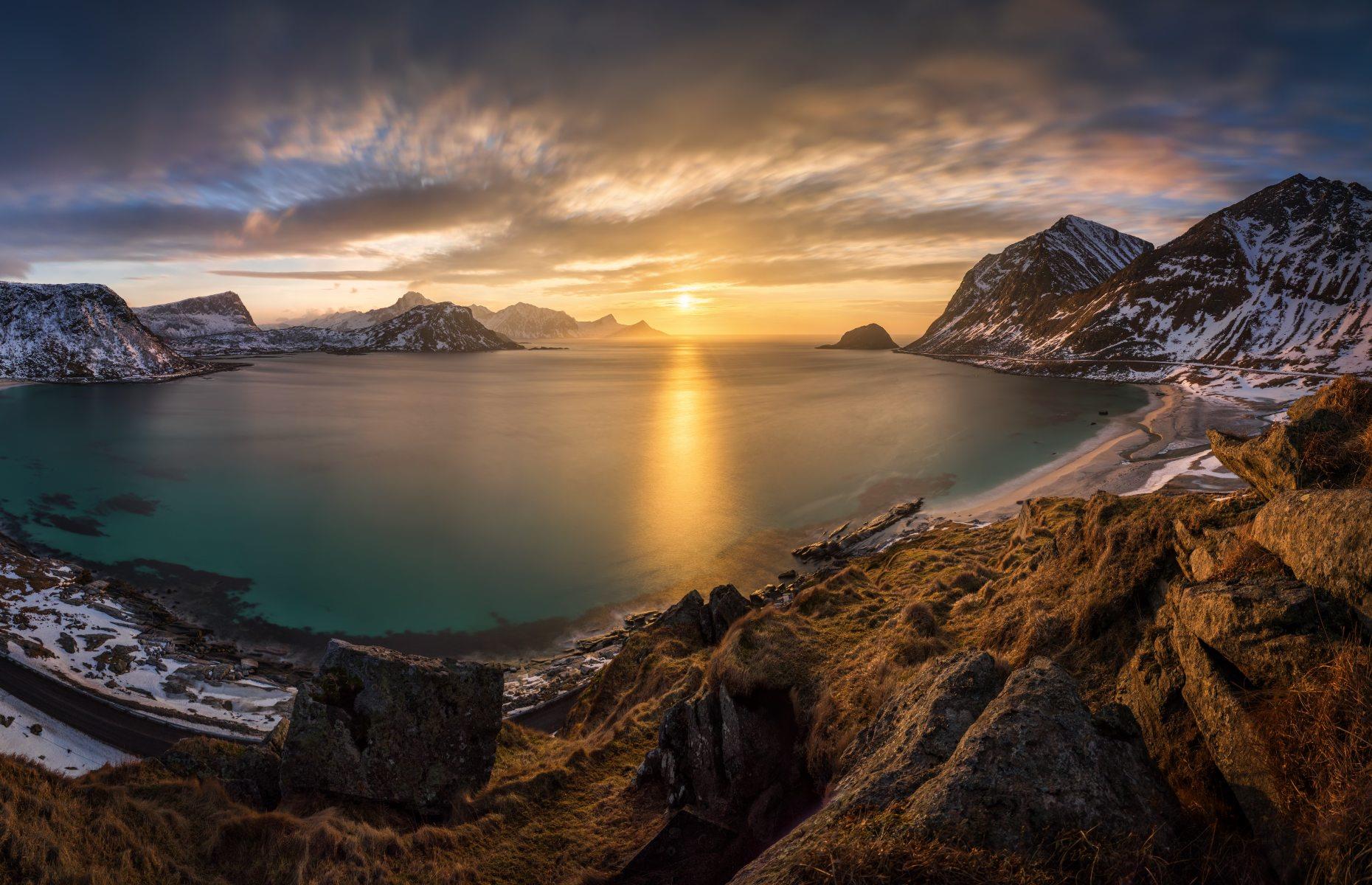 Haukland Beach, Lofoten, Norway
