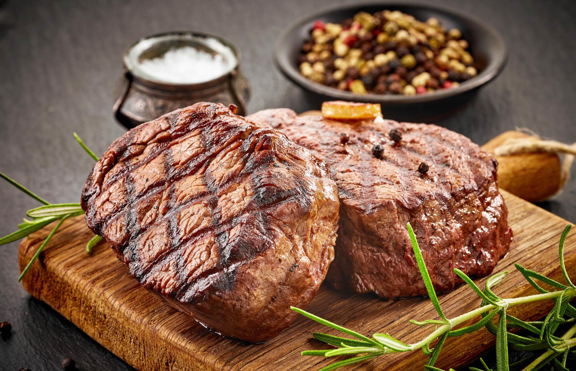 Don’t touch steak while it’s resting