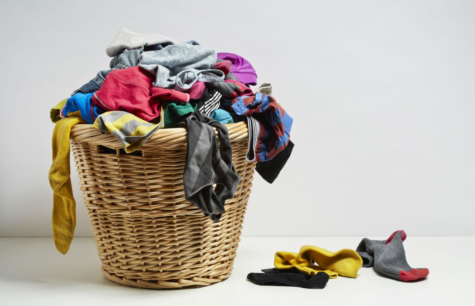 Wash clothes in cold water 