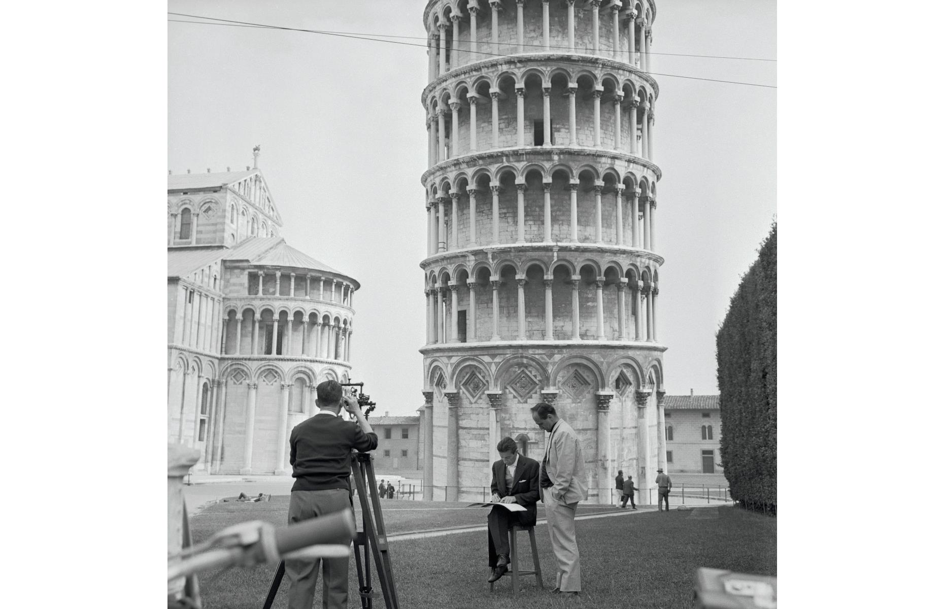 Leaning Tower of Pisa, Pisa, Italy (1960s)