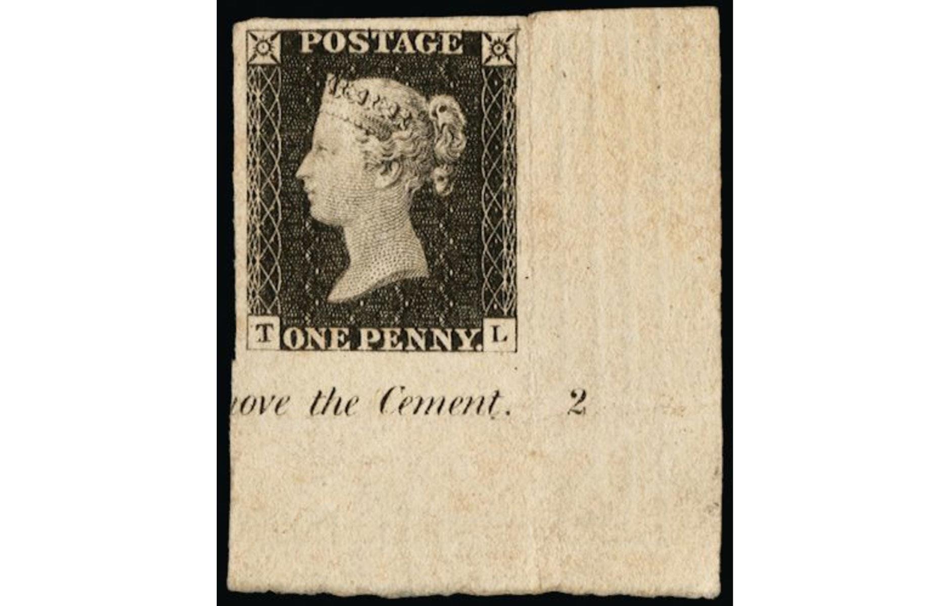 UK 1840 Penny Black Letter – $293,000 (£250k)