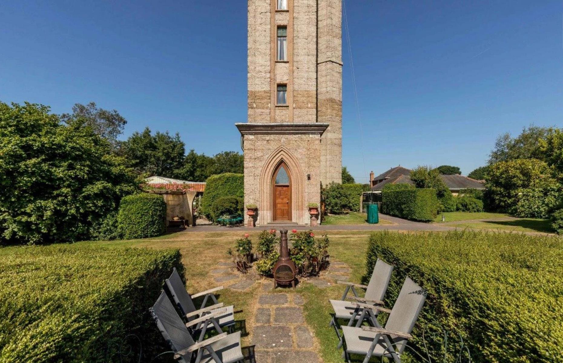 Towering Victorian folly, Hampshire, UK