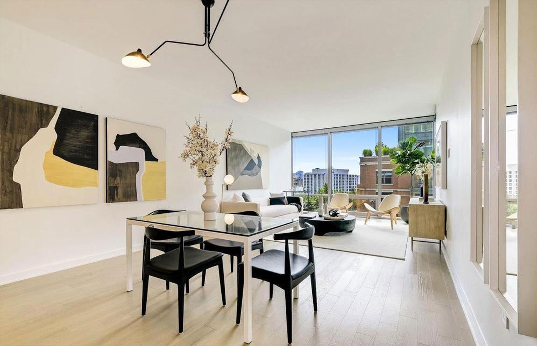 Kamala Harris: capital condo, Washington DC