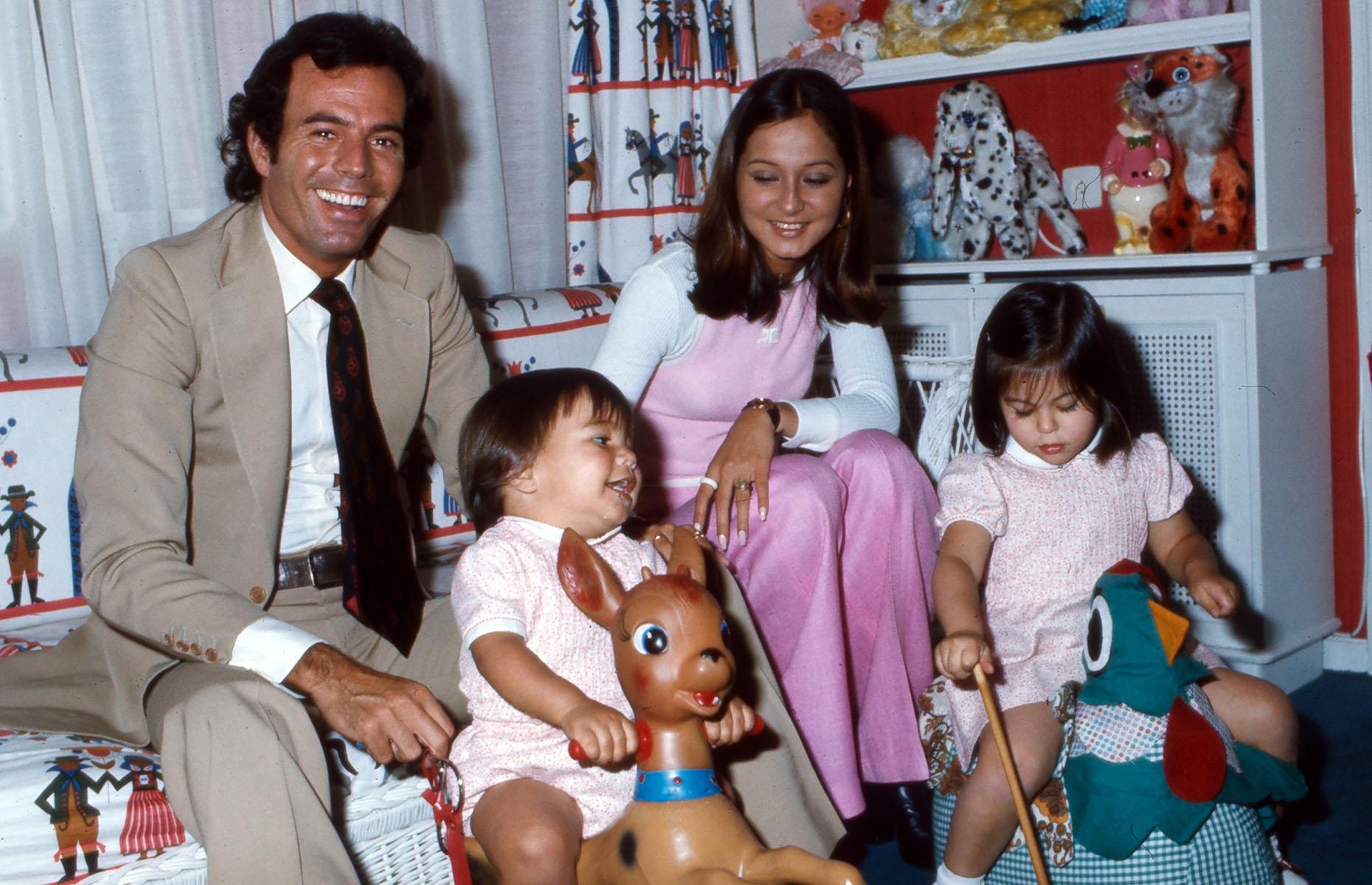Julio Iglesias at home in Spain