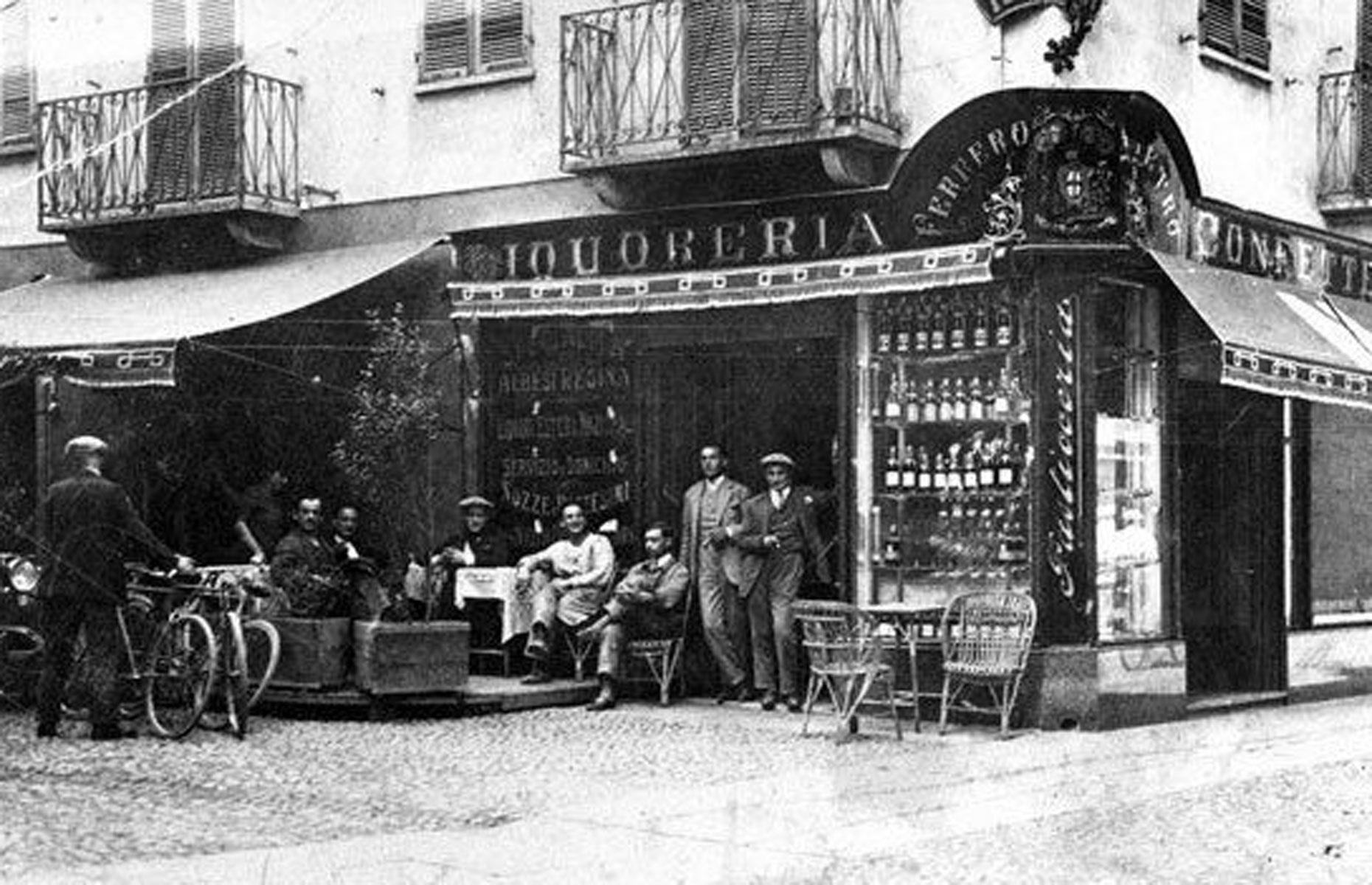 Ferrero started out as a modest liquor, candy and pastry shop