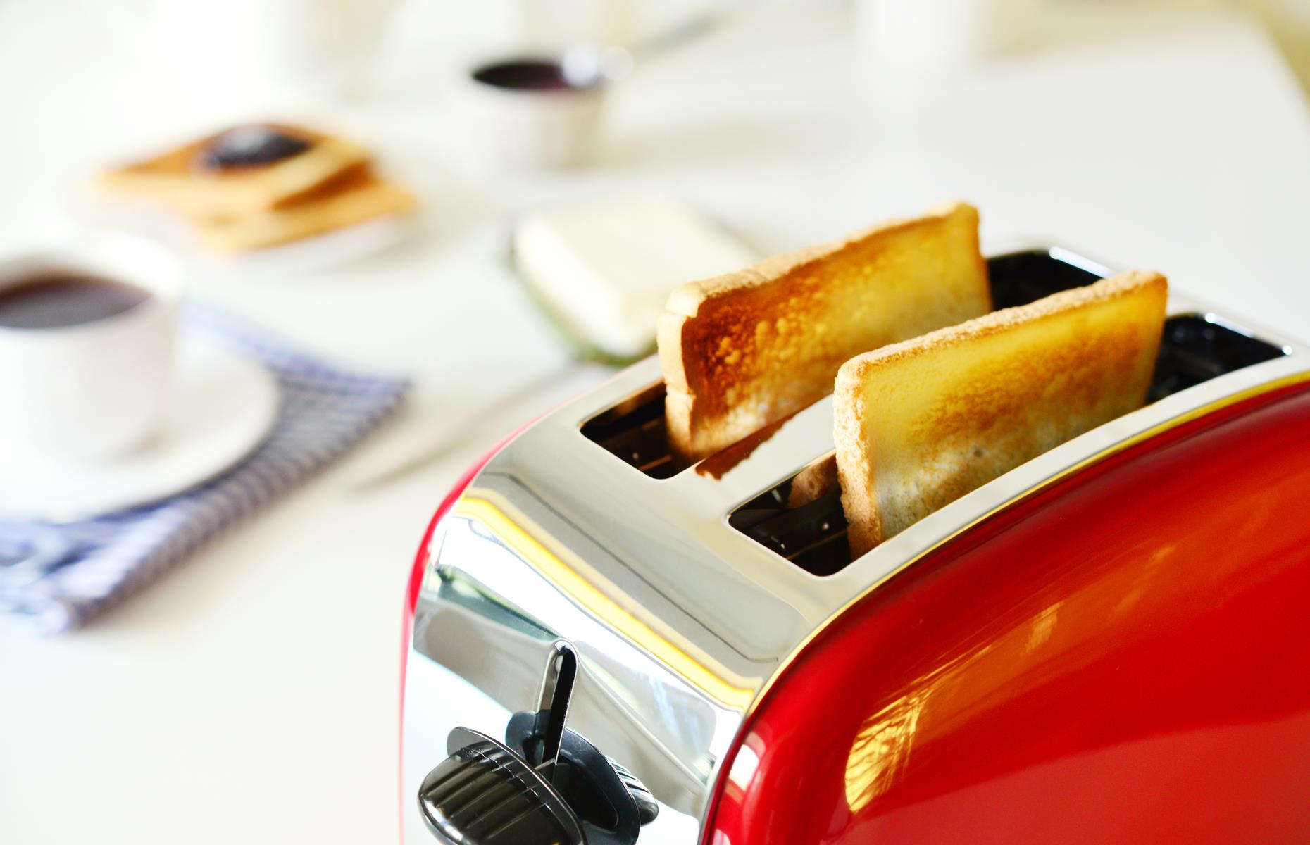 10. Turn down the toaster setting