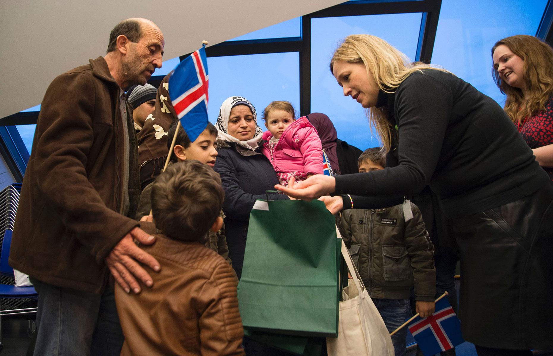 Research on how Syrian refugees are treated in Iceland: $40,000