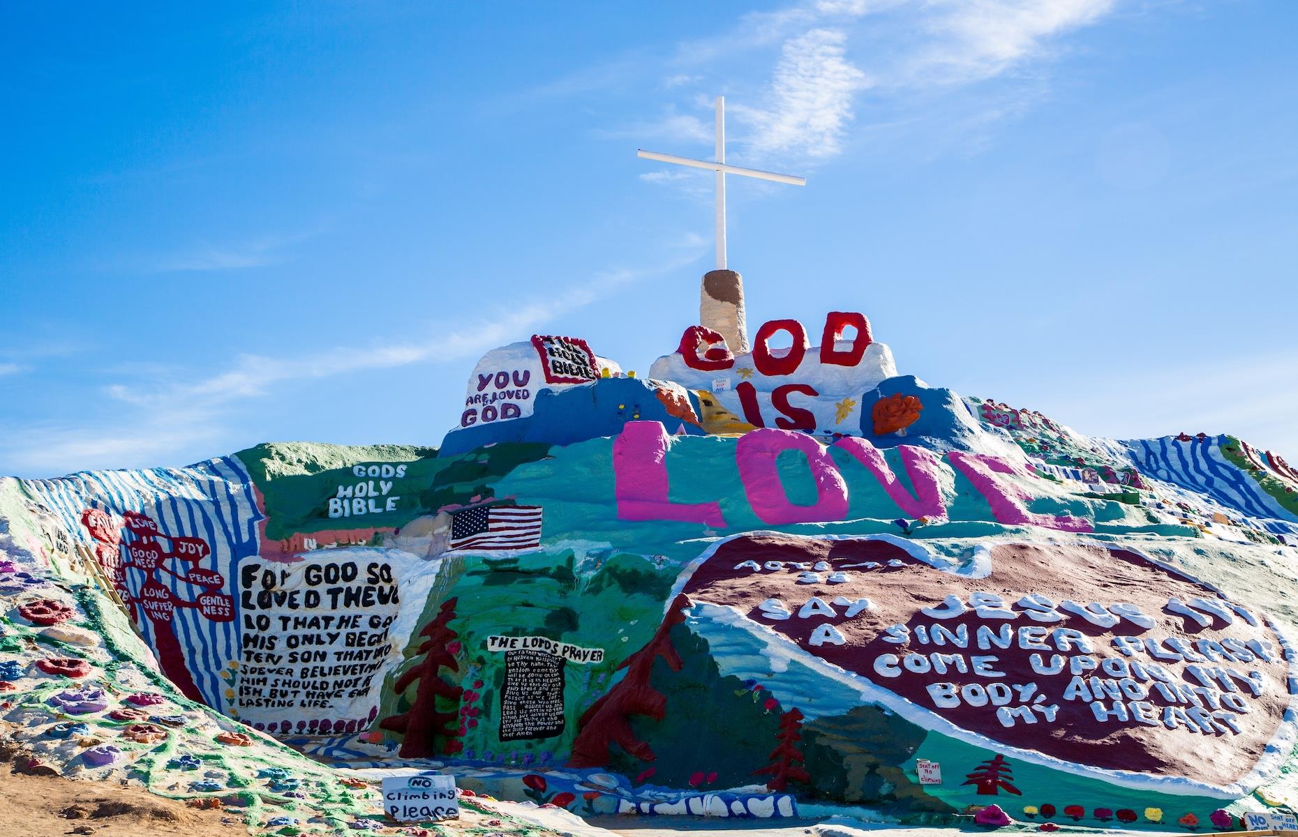 California: Salvation Mountain, Calipatria 
