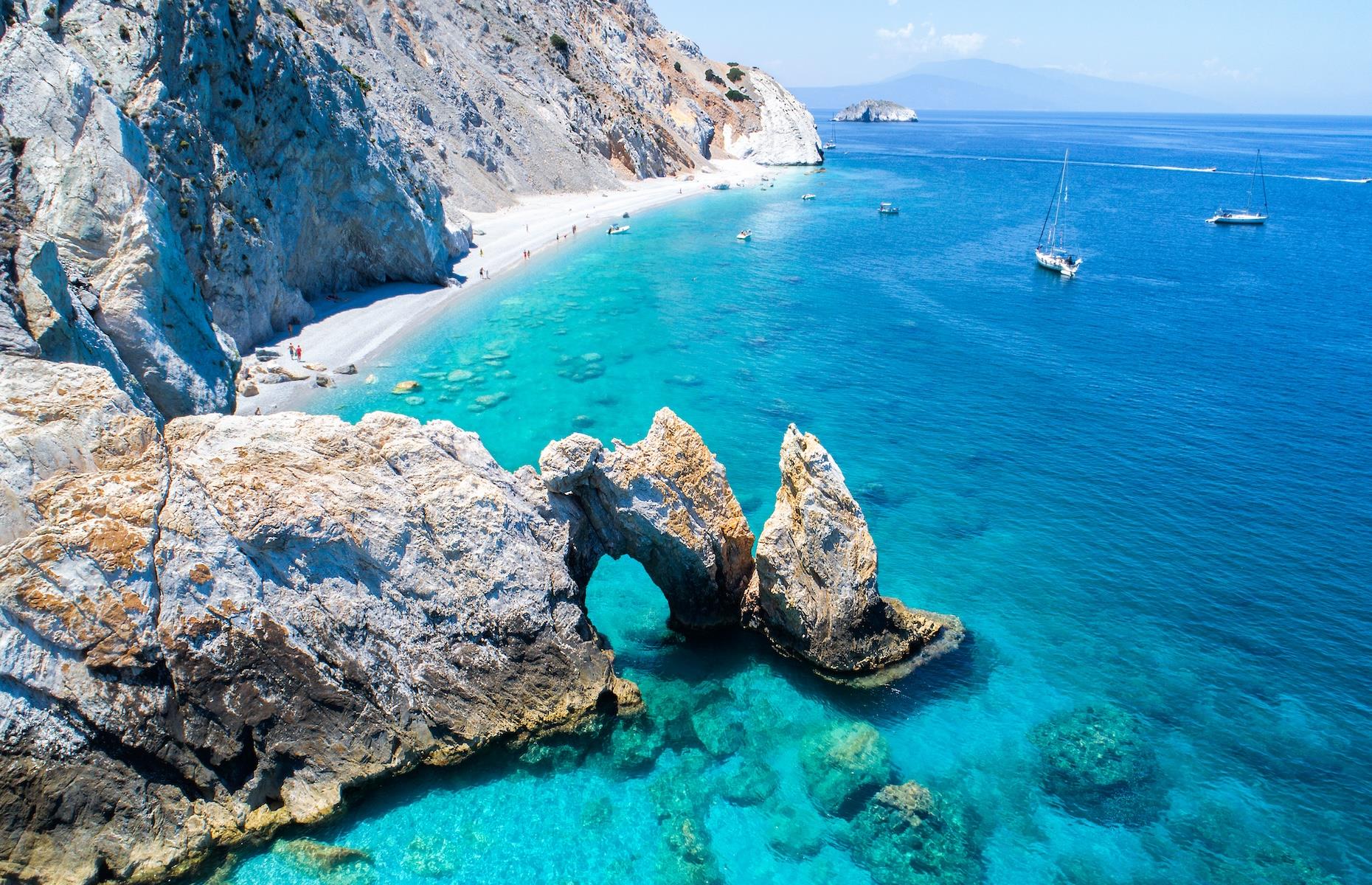 For: Lalaria Beach, Greece