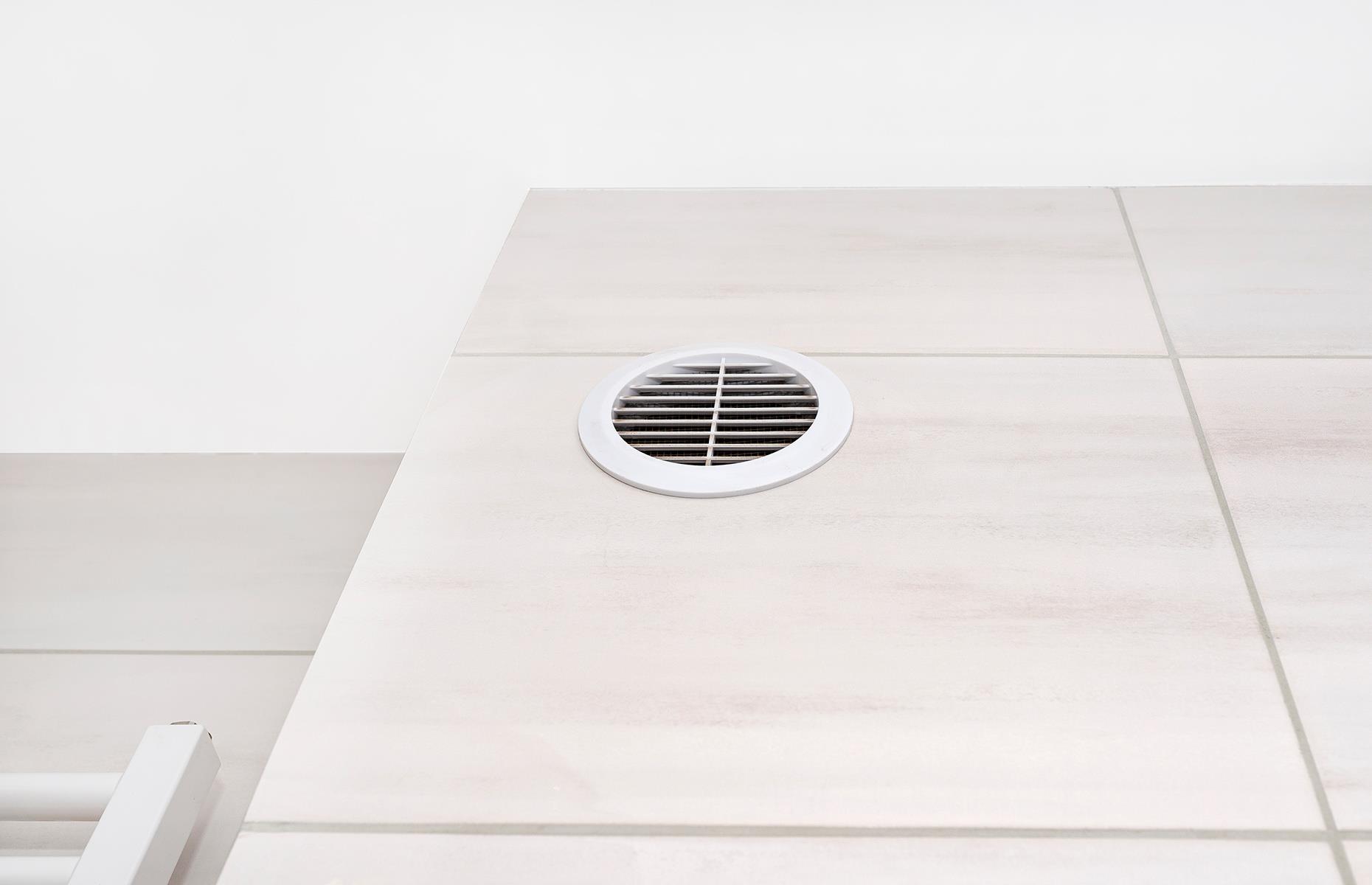 Seal around bathroom and kitchen vents