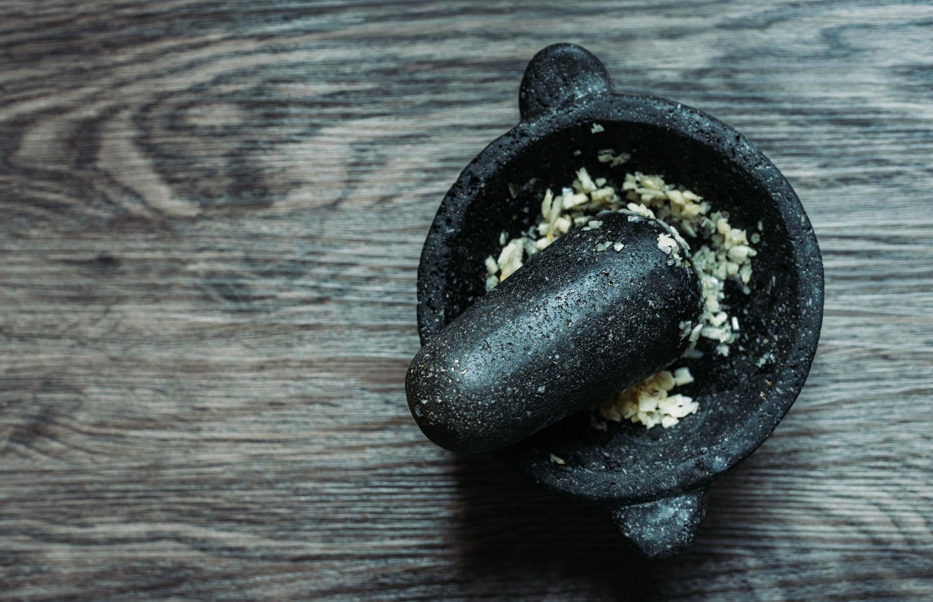 22. Get rid of your garlic press