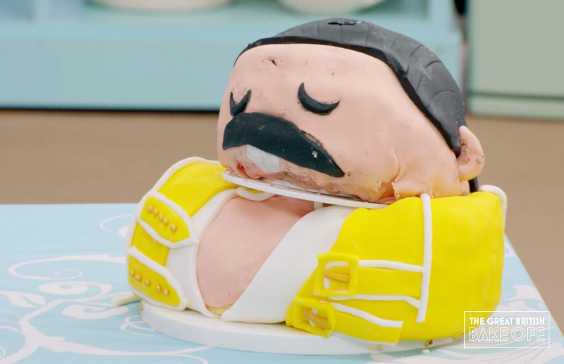 7: Laura Adlington’s Freddie Mercury cake, 2020