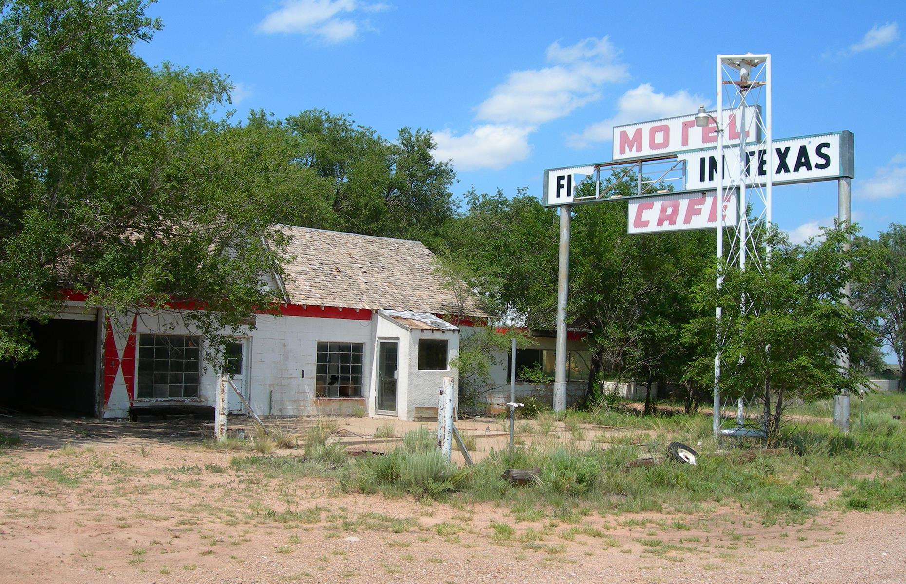 Glenrio, New Mexico and Texas, USA