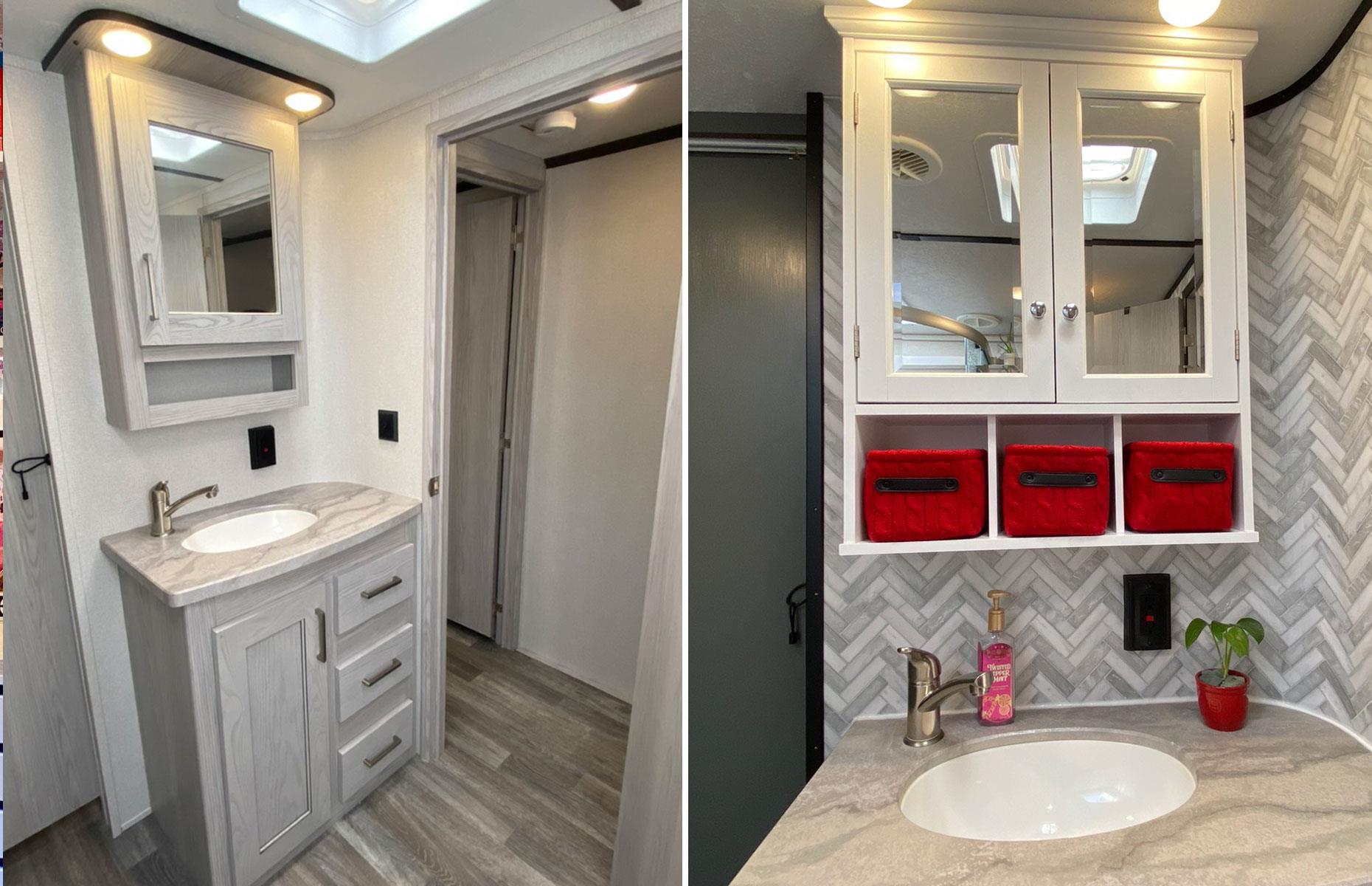 Bathroom transformation